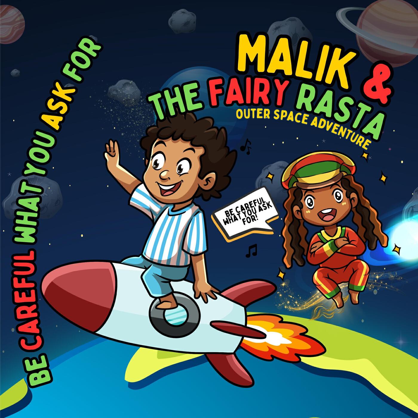 Релиз Malik & the Fairy Rasta: Outer Space Adventure Audiobook: Digital
