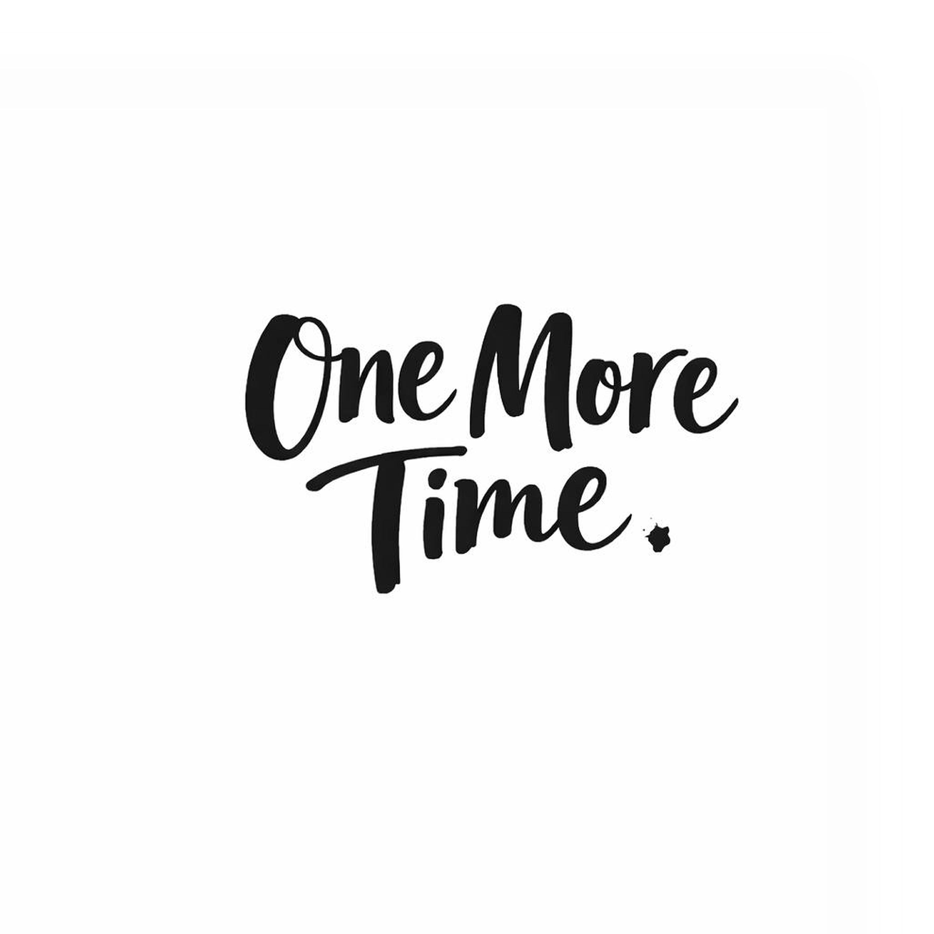 Релиз One More Time