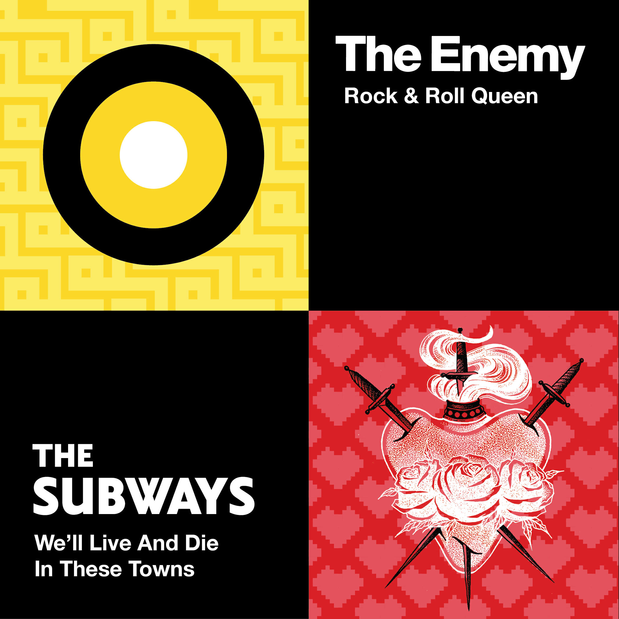 Релиз Rock & Roll Queen / We'll Live and Die In These Towns
