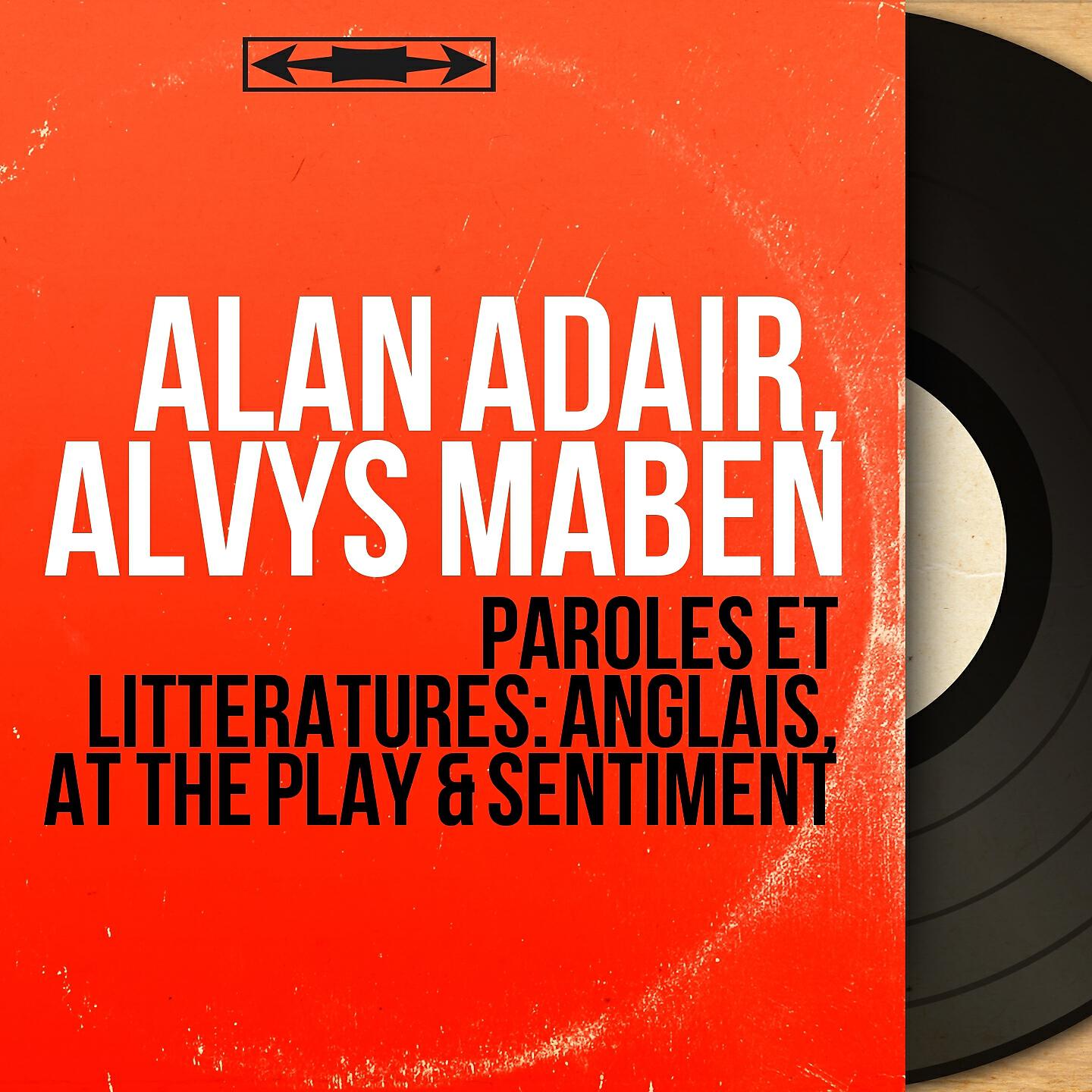 Релиз Paroles Et Littératures: Anglais, At the Play & Sentiment