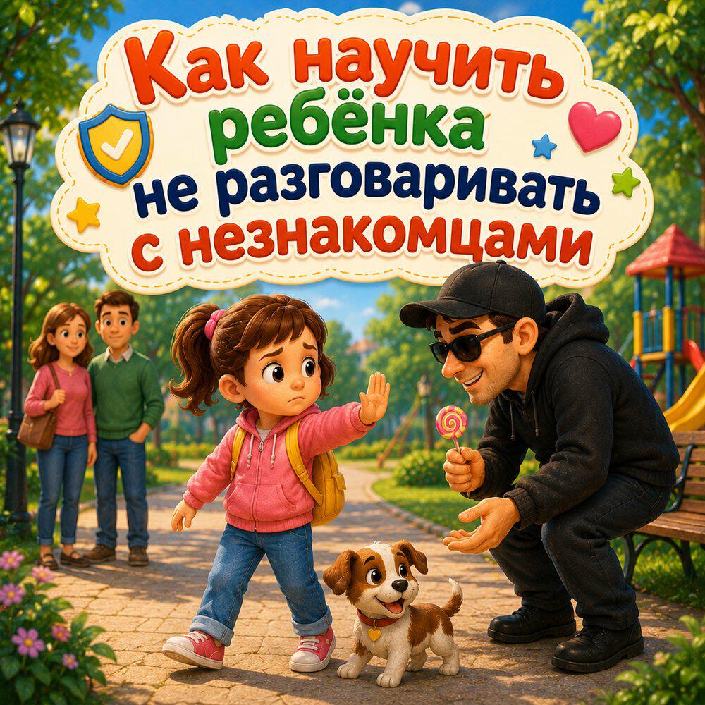 Релиз Как научить ребёнка не разговаривать с незнакомцами (Детская обучающая песня)