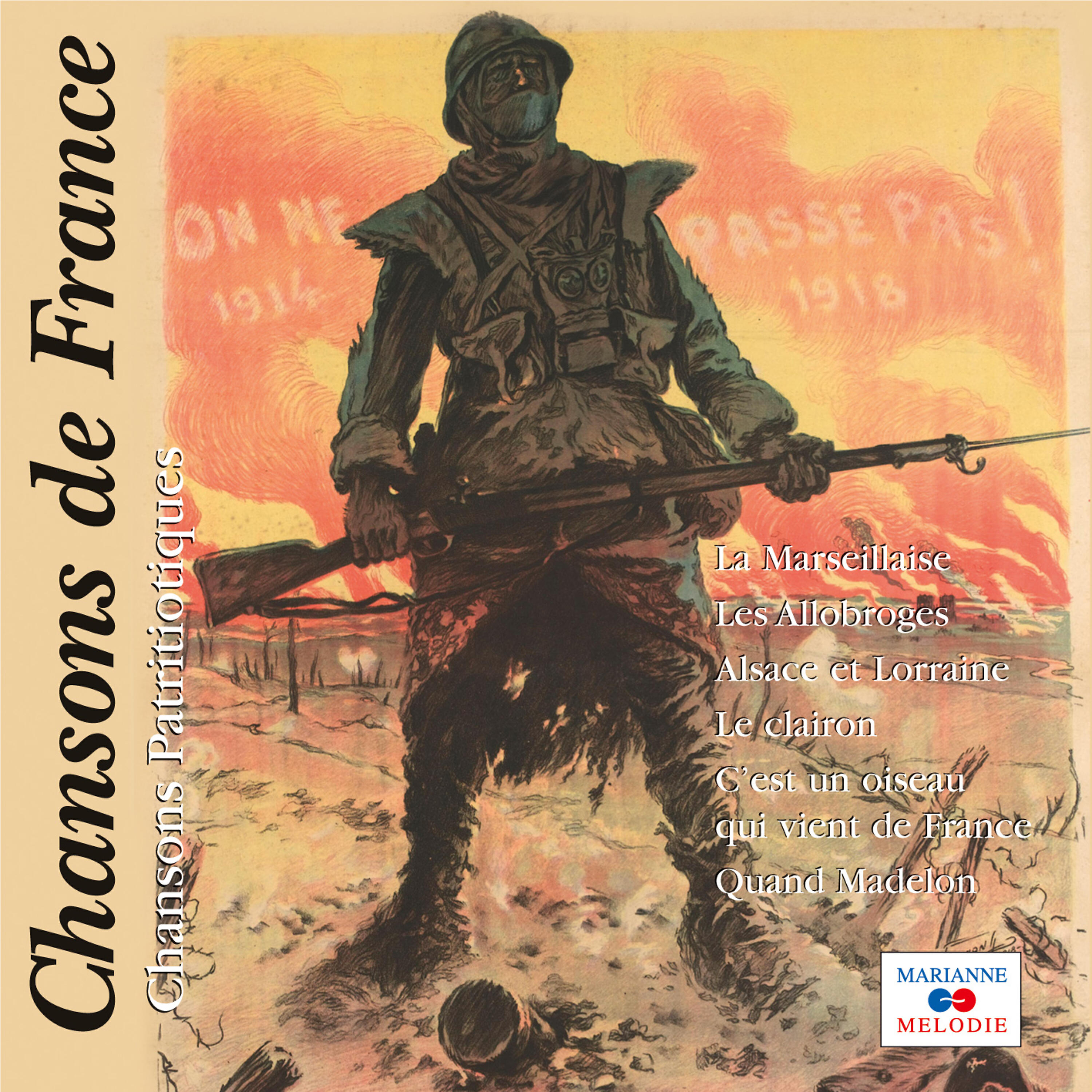 Постер альбома Chansons patriotiques (Collection "Chansons de France")