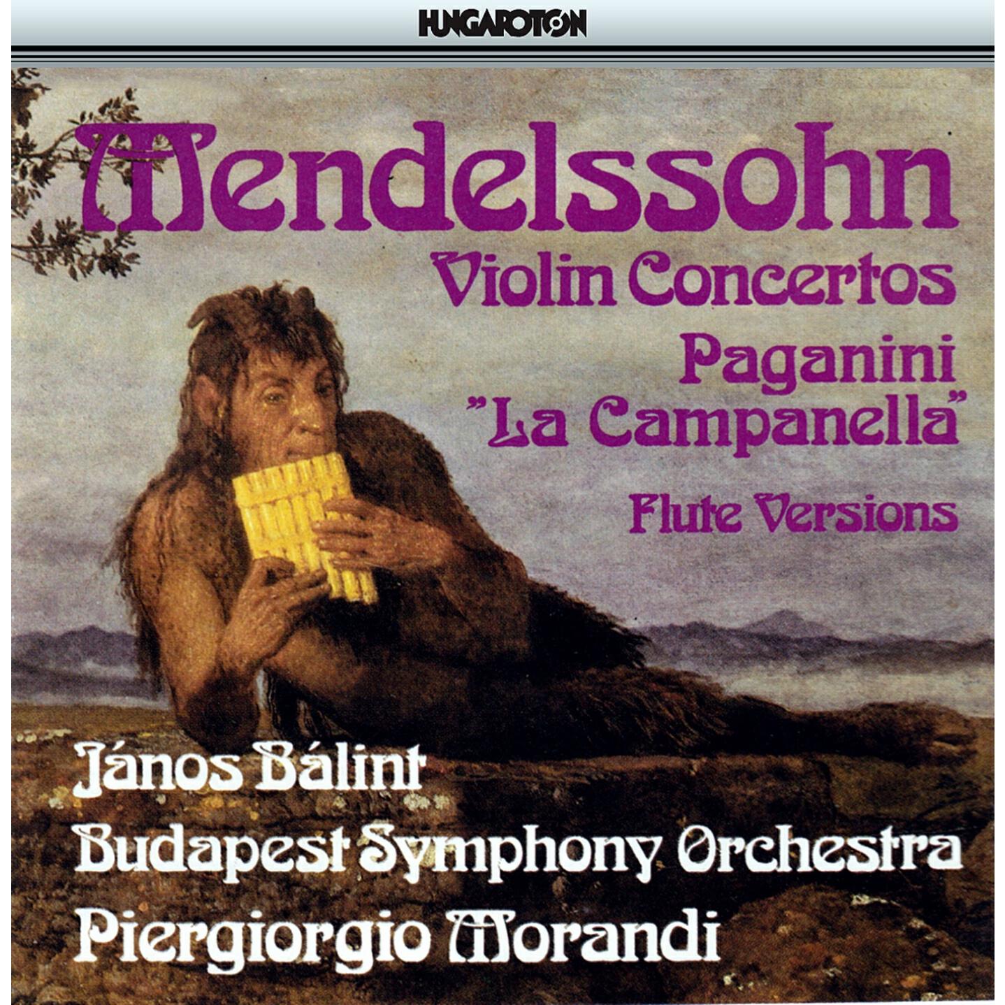 Релиз Mendelssohn / Paganini: Violin Concertos Arranged for Flute