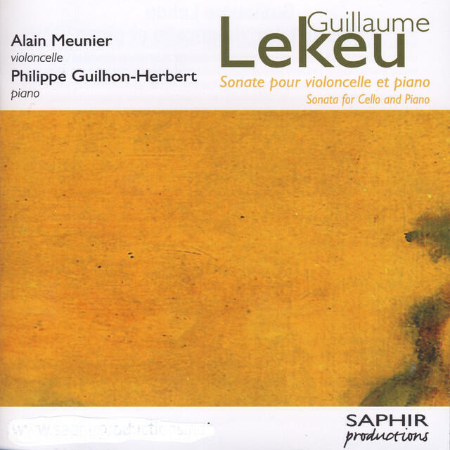 Релиз Sonate Pour Violoncelle Et Piano