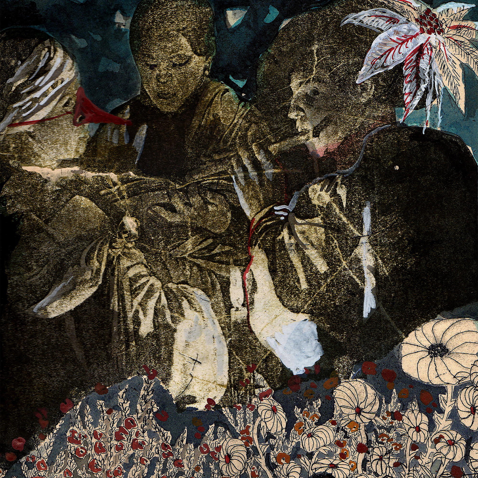 Релиз Micah Blue Smaldone / Big Blood - Split LP