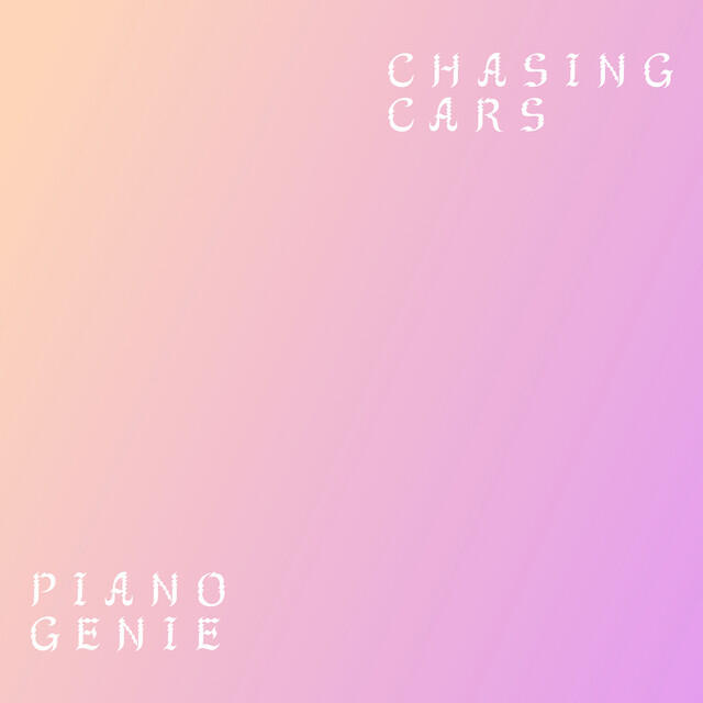 Релиз Chasing Cars (Solo Piano)