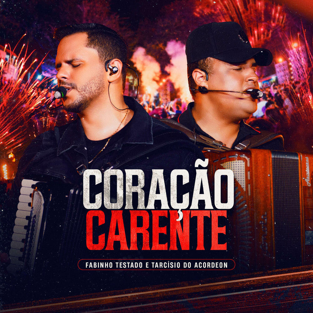 Релиз Coração Carente (Ao Vivo)