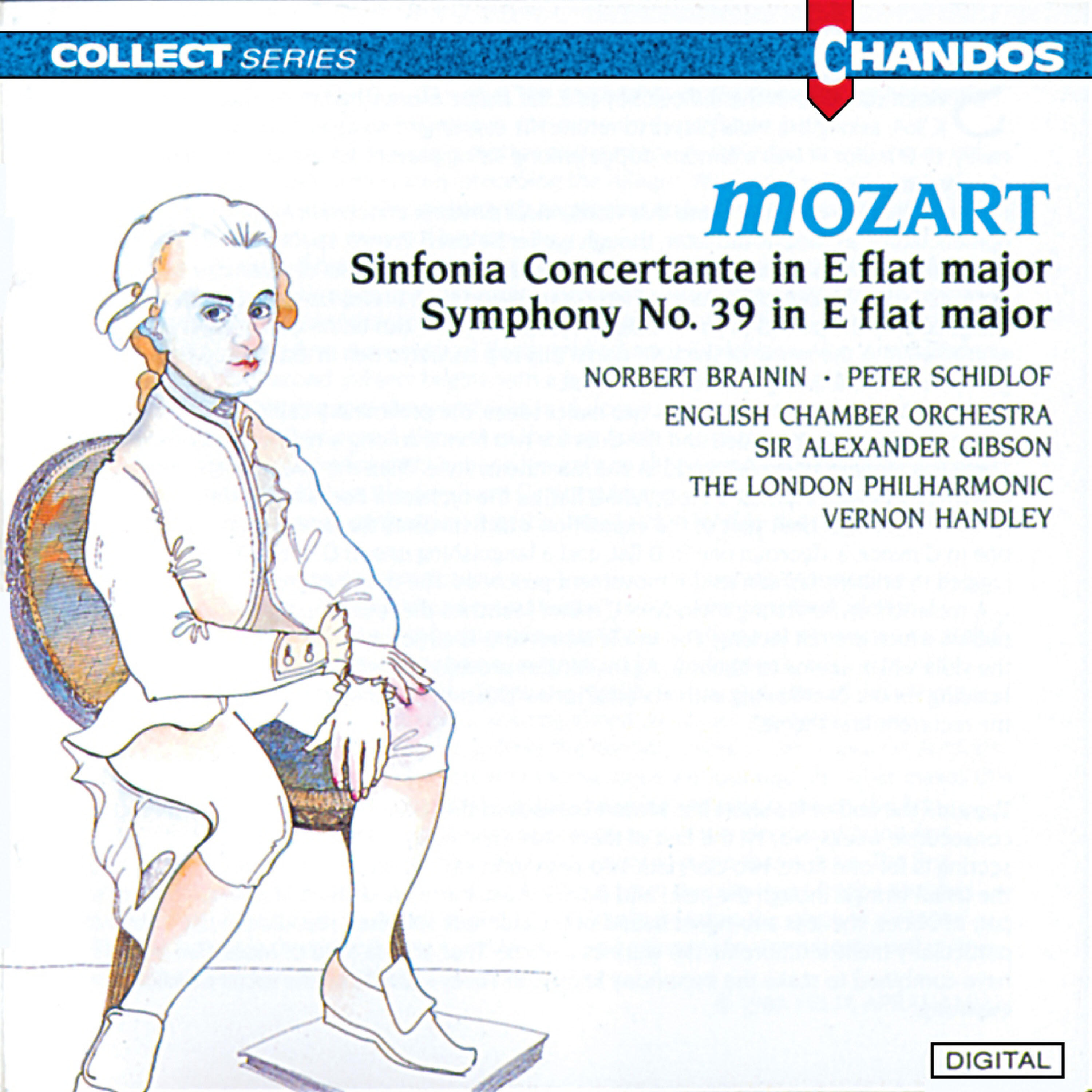 Релиз Mozart: Sinfonia Concertante & Symphony No. 39
