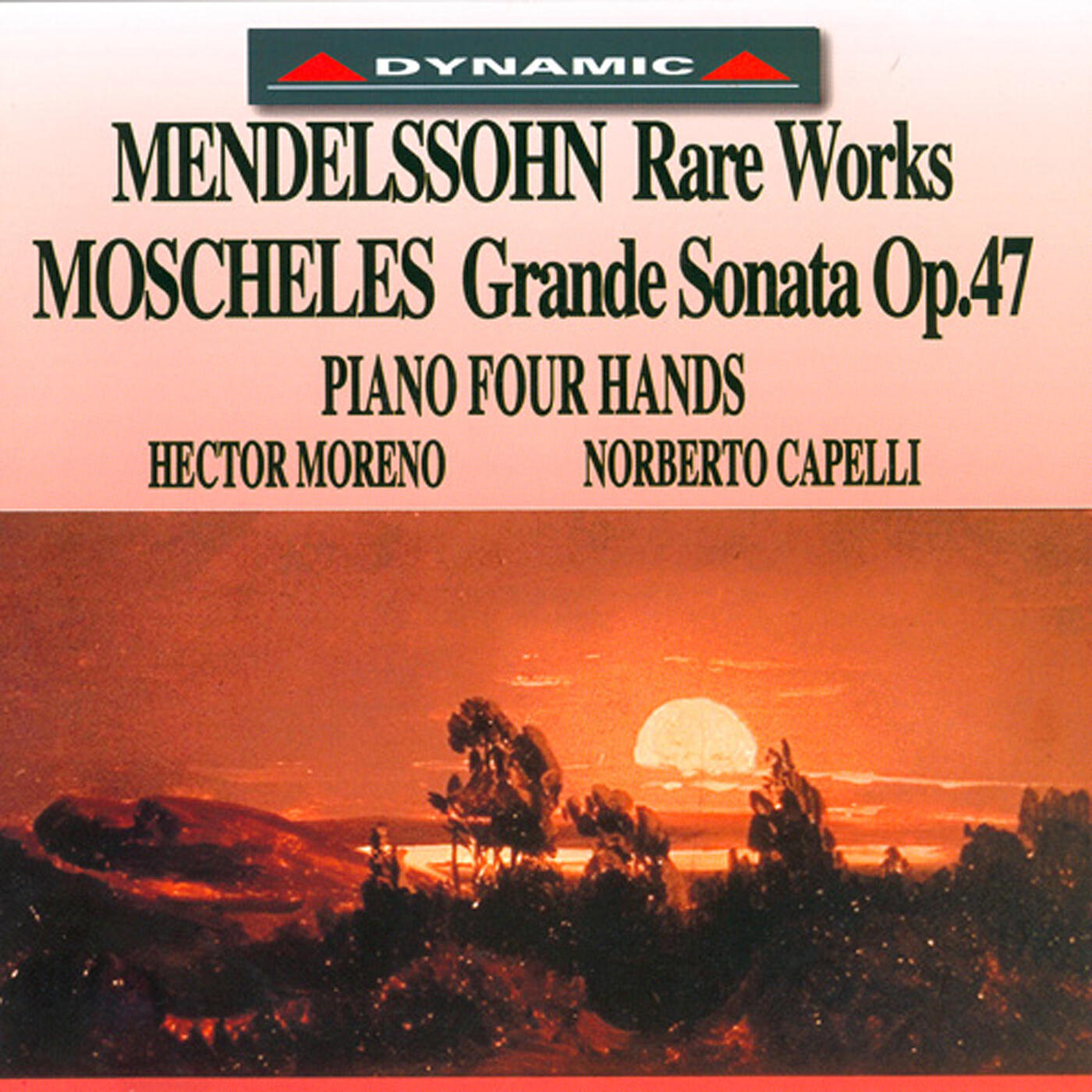 Релиз Moscheles: Grande Sonate / Mendelssohn: Variations in B-Flat Major