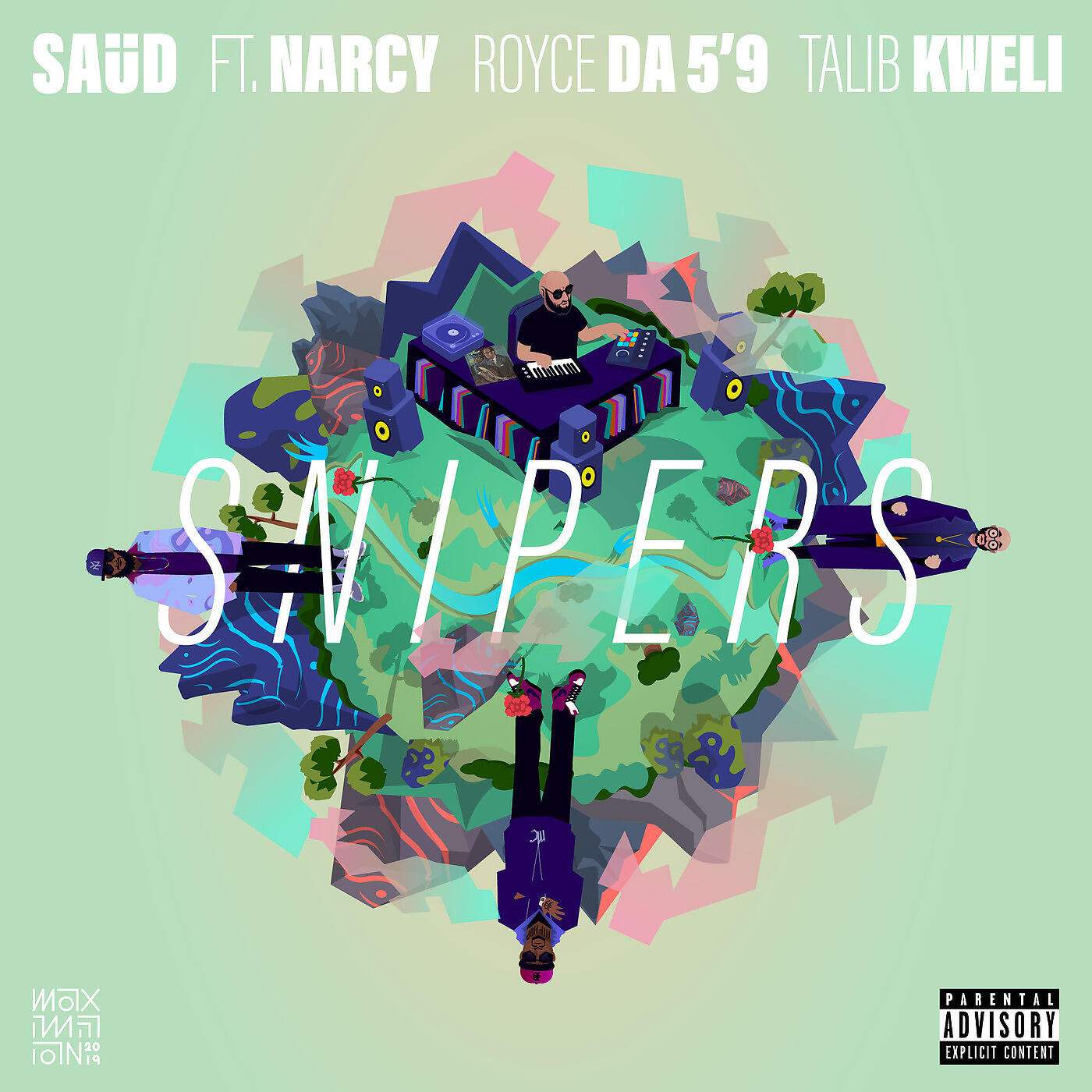 Saüd, Narcy, Royce da 59, Talib Kweli - Snipers