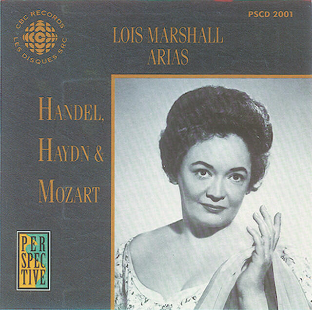 Релиз Marshall, Lois: Oratorio and Operatic Arias - Handel, Haydn, Mozart (1956-1959)