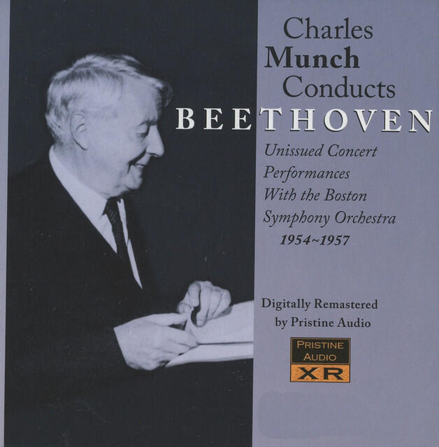 Постер альбома Munch conducts Beethoven