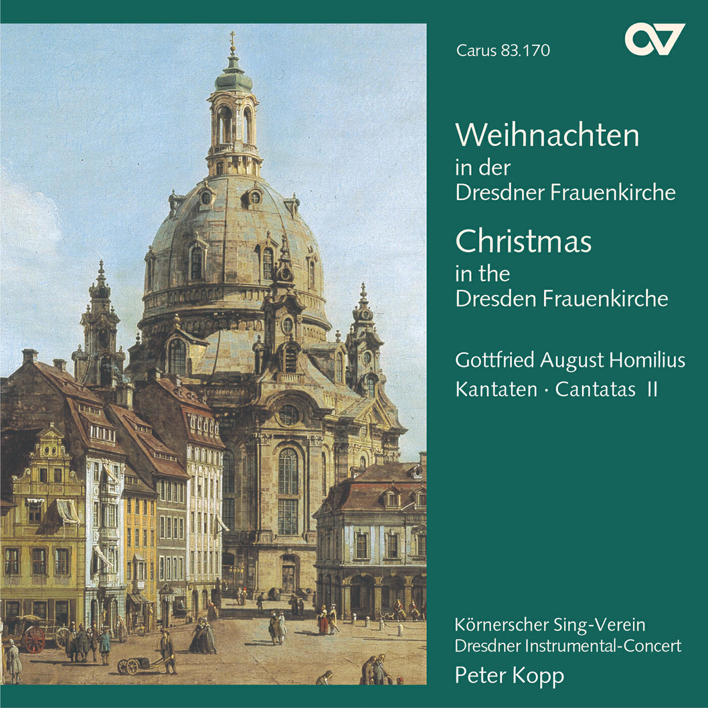 Релиз Weihnachten an der Dresdner Frauenkirche. Homilius: Kantaten II