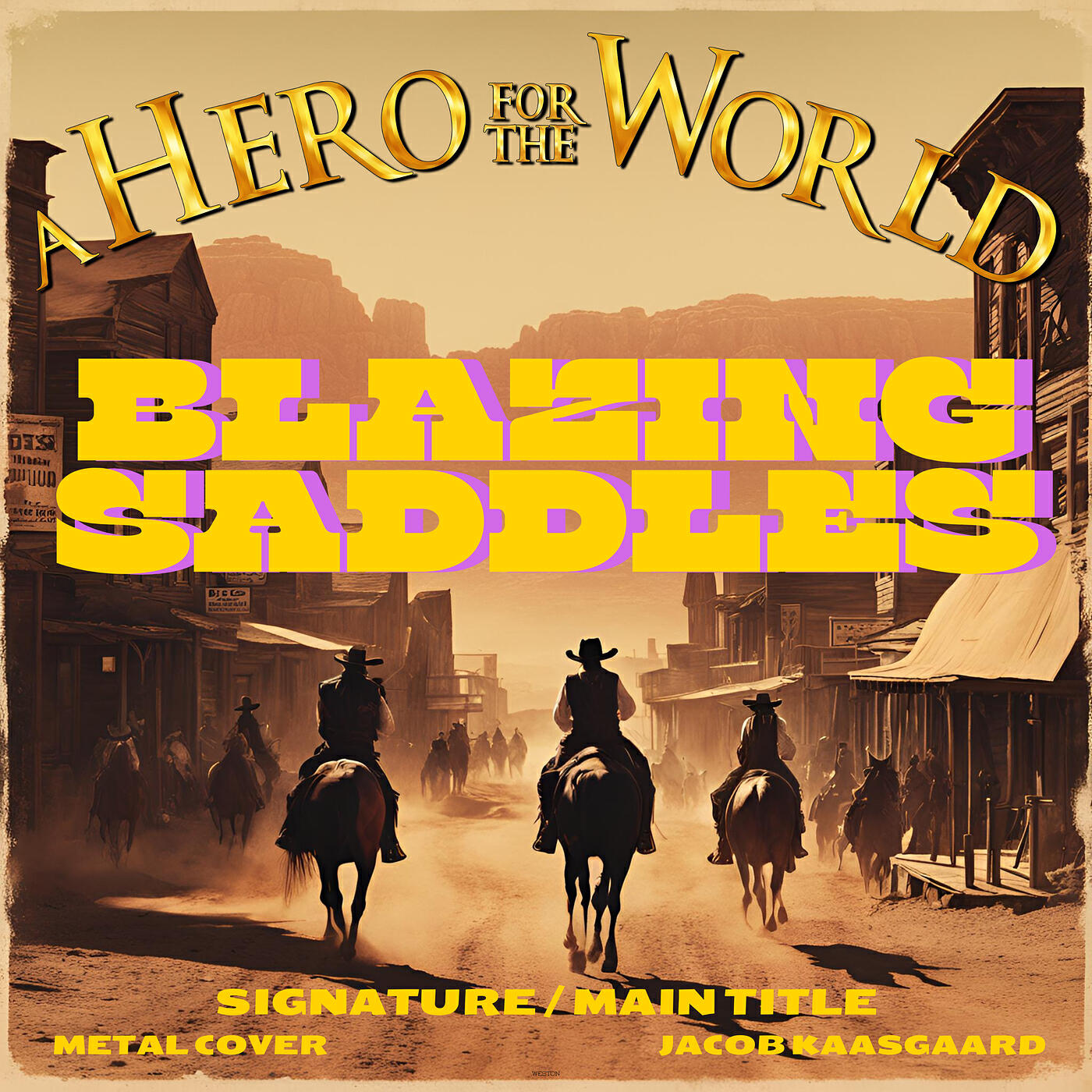 Релиз Blazing Saddles (Signature / Main Title) [Metal Cover]
