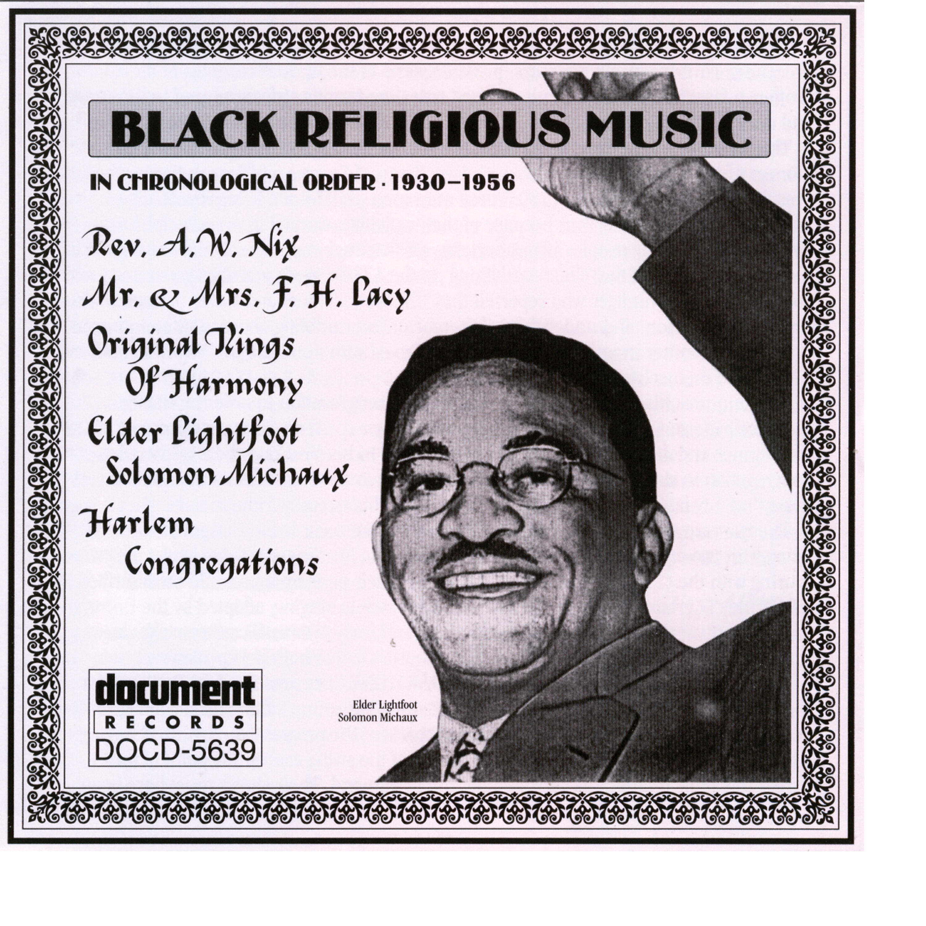 Релиз Black Religious Music (1930-1956)