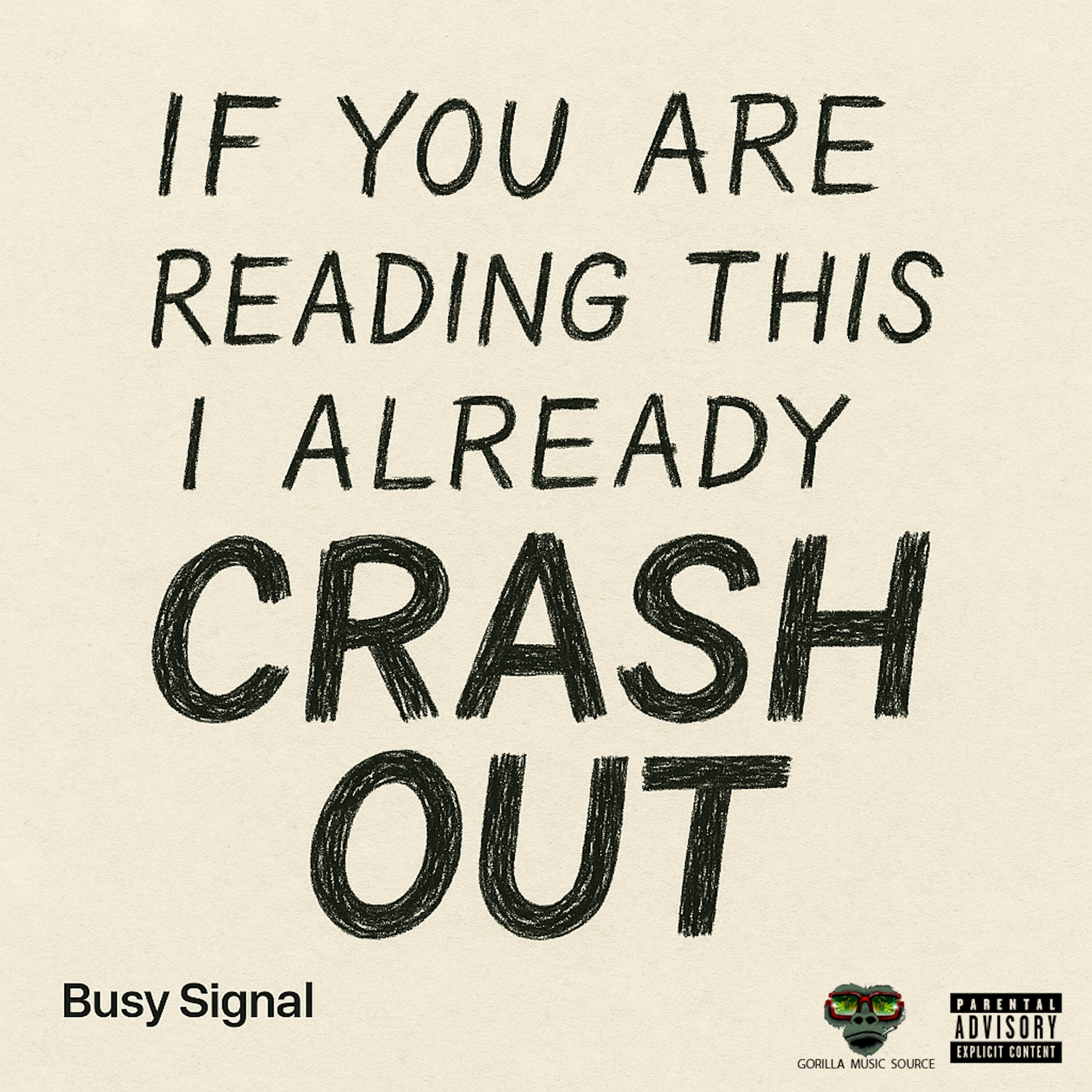 Постер альбома If You Are Reading This I Already Crash Out