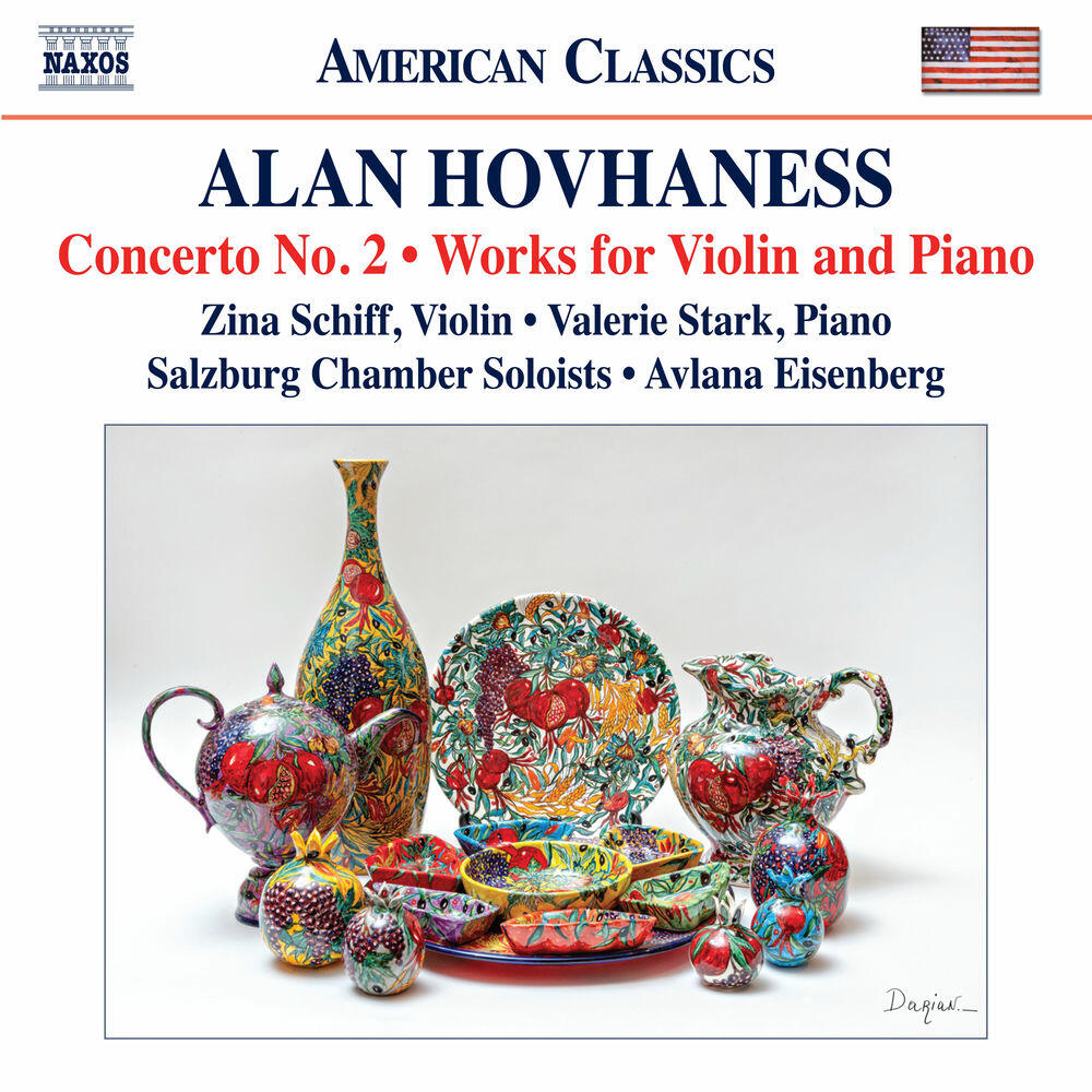 Постер альбома Hovhaness: Violin Concerto No. 2, Op. 89a & Works for Violin & Piano