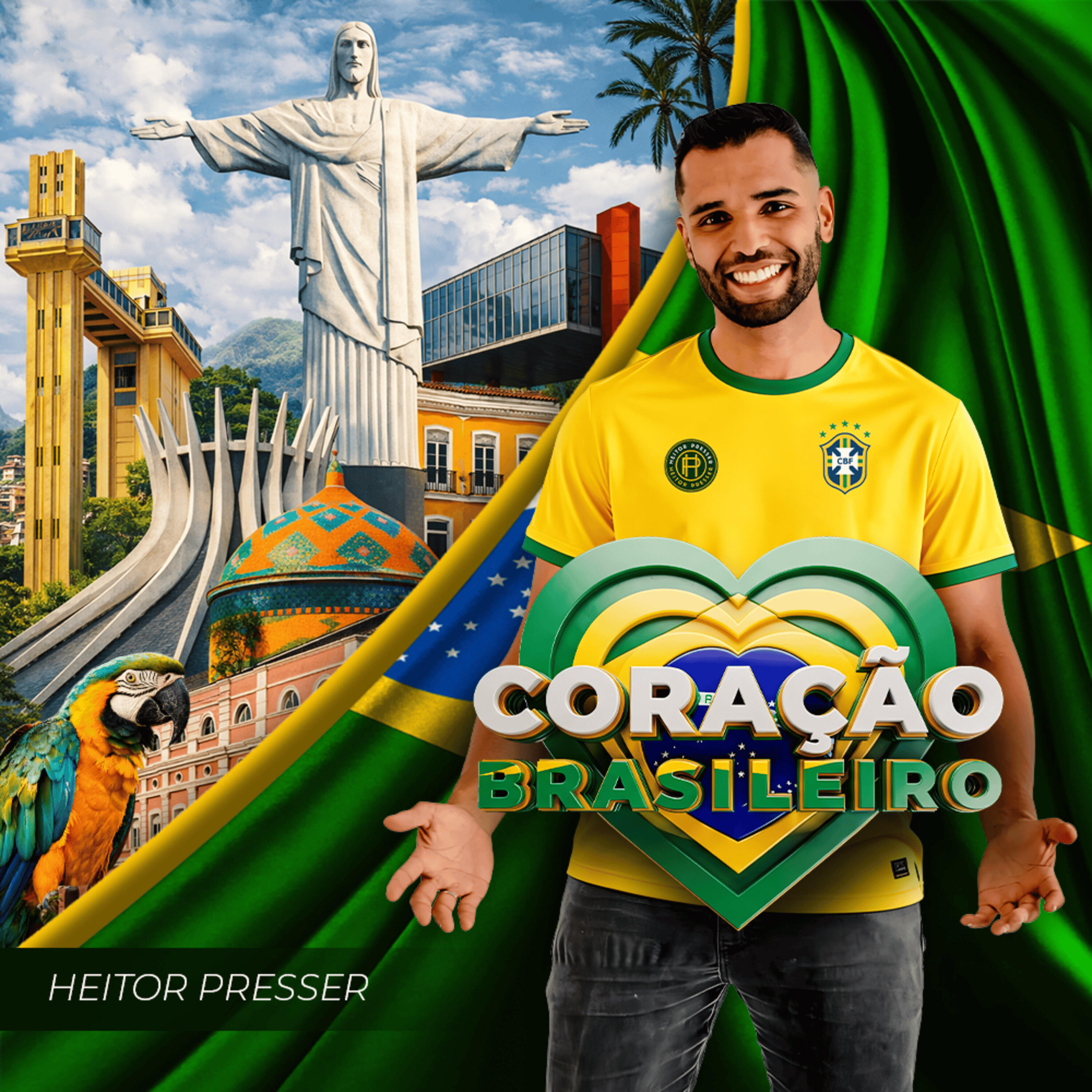 Релиз Coração Brasileiro