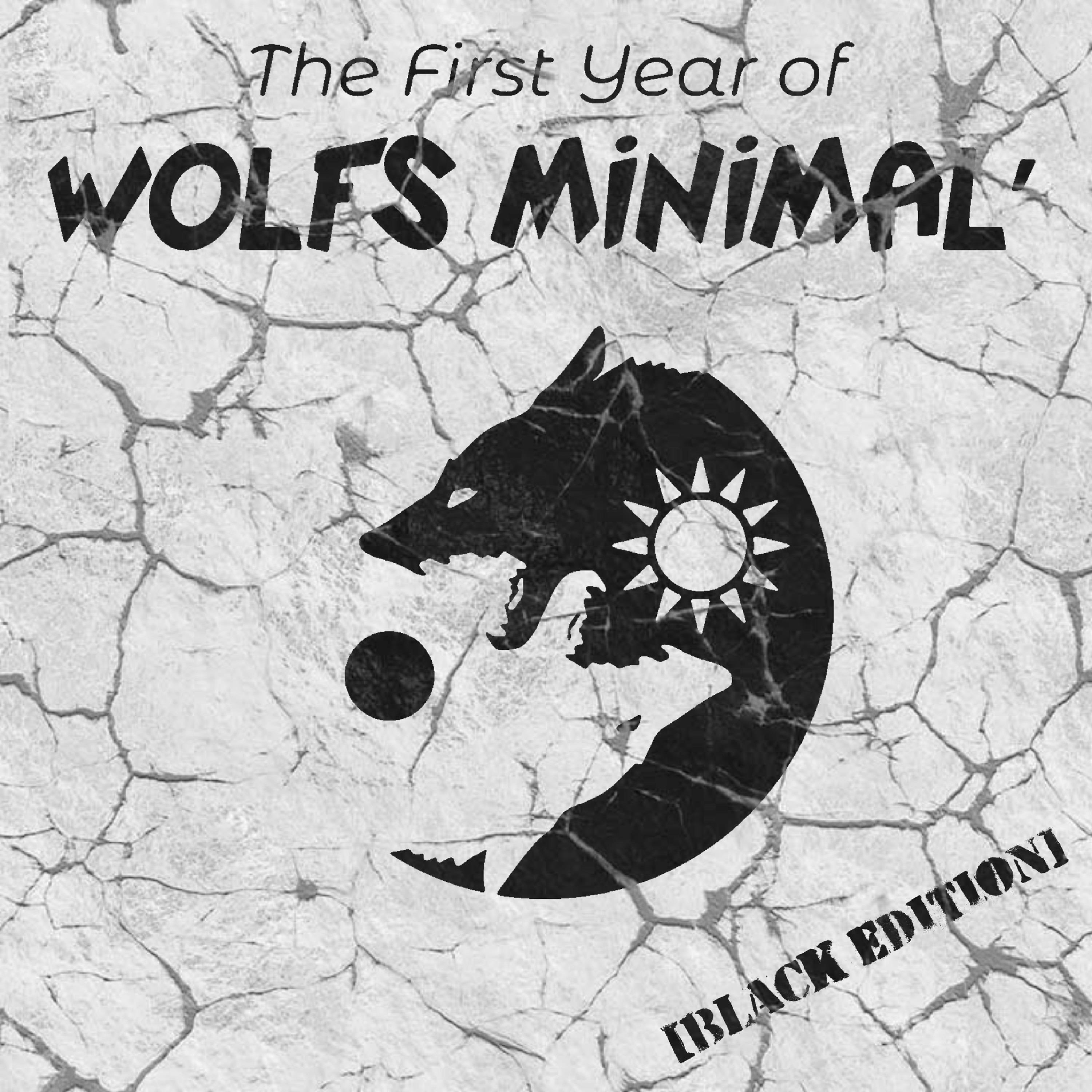 Постер альбома The First Year of Wolfs Minimal': Black Edition
