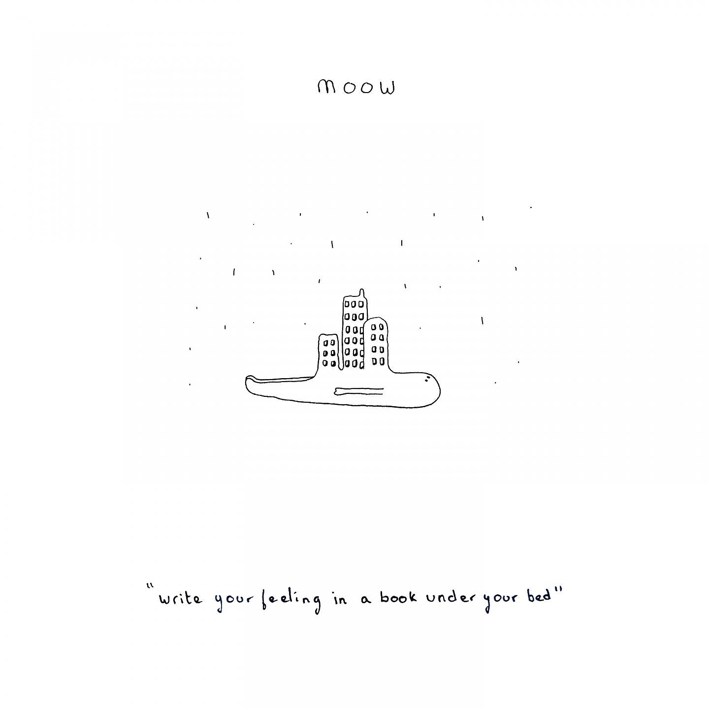 Релиз write your feeling in a book under your bed