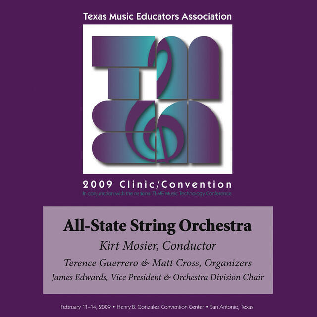 Релиз 2009 Texas Music Educators Association (TMEA): All-State String Orchestra