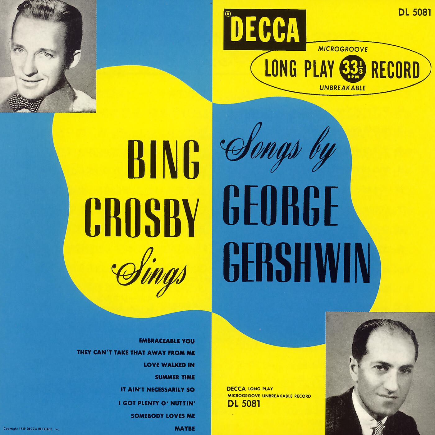 Релиз Bing Crosby Sings Songs By George Gershwin (Expanded Edition)