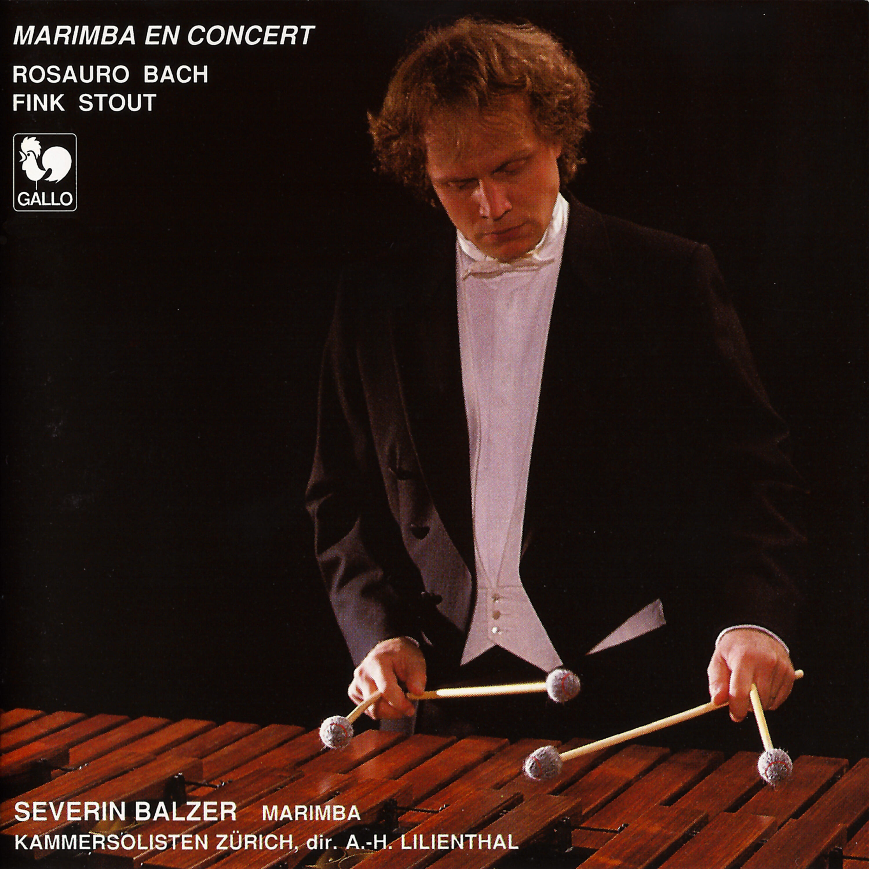 Релиз Rosauro, Bach, Fink & Stout: Marimba en concert