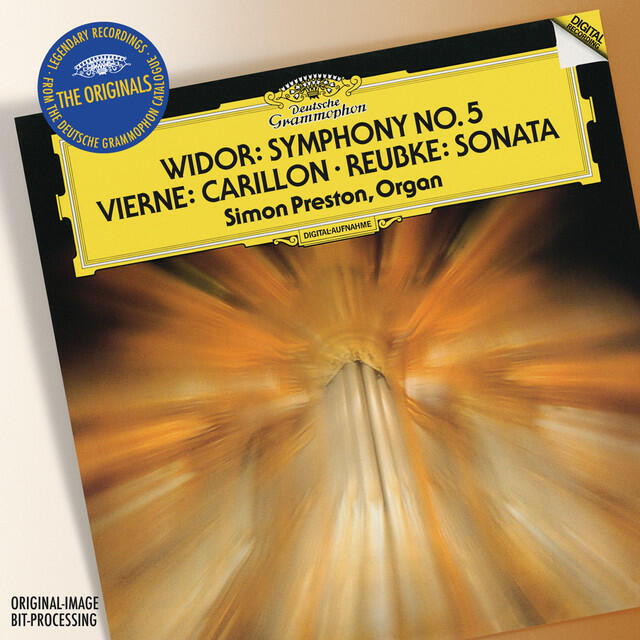 Релиз Vierne: Carillon de Westminster / Widor: Symphony No.5 In F Minor / Reubke: Sonata On The 94th Psalm