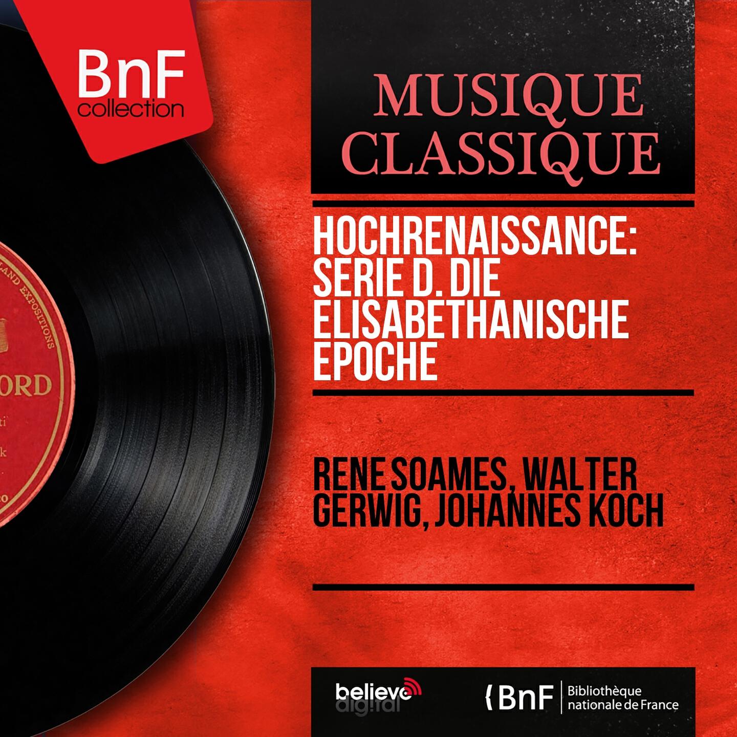 Релиз Hochrenaissance: Serie D. Die elisabethanische Epoche (Mono Version)