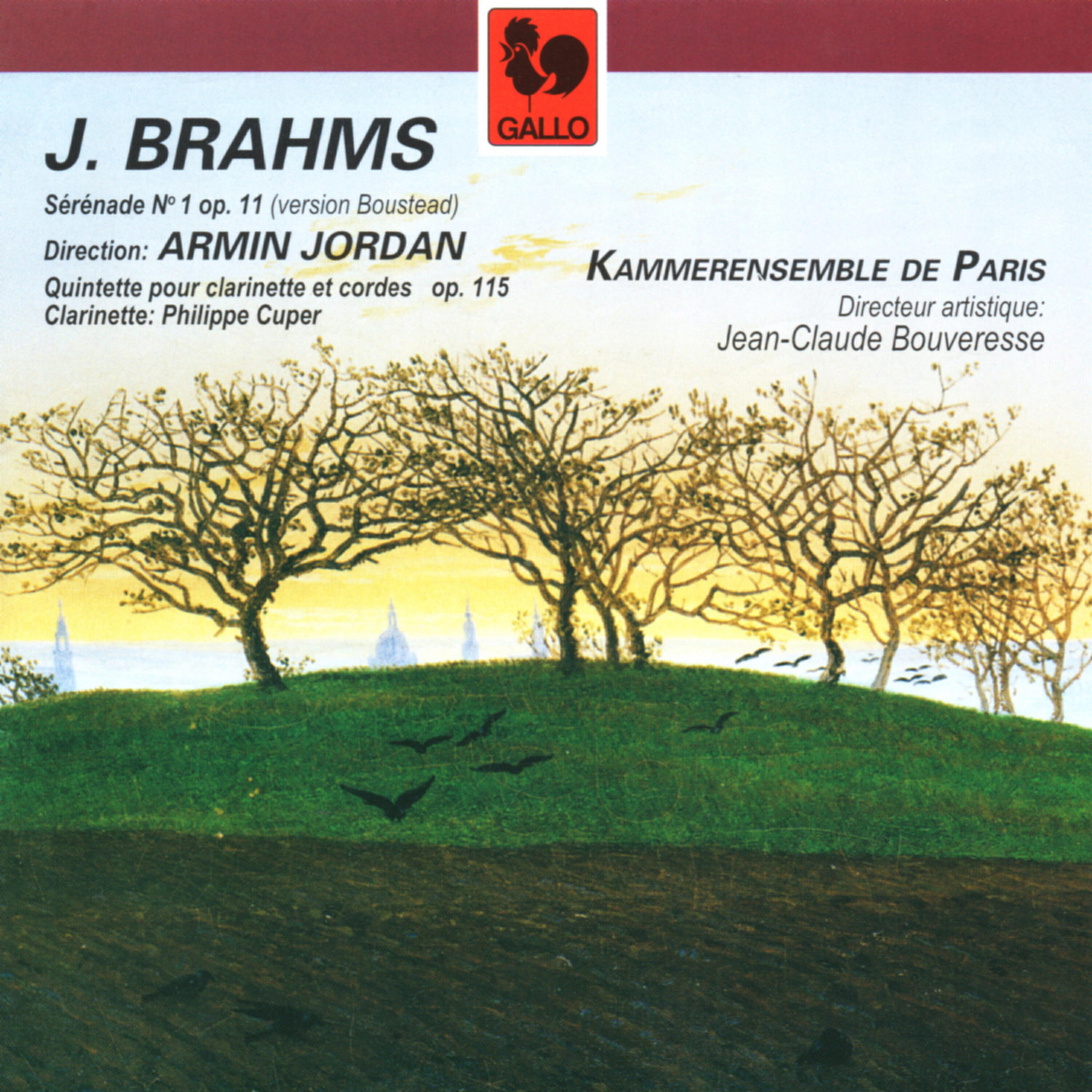 Релиз Brahms: Serenade No. 1 in D Major, Op. 11 – Clarinet Quintet in B Minor, Op. 115
