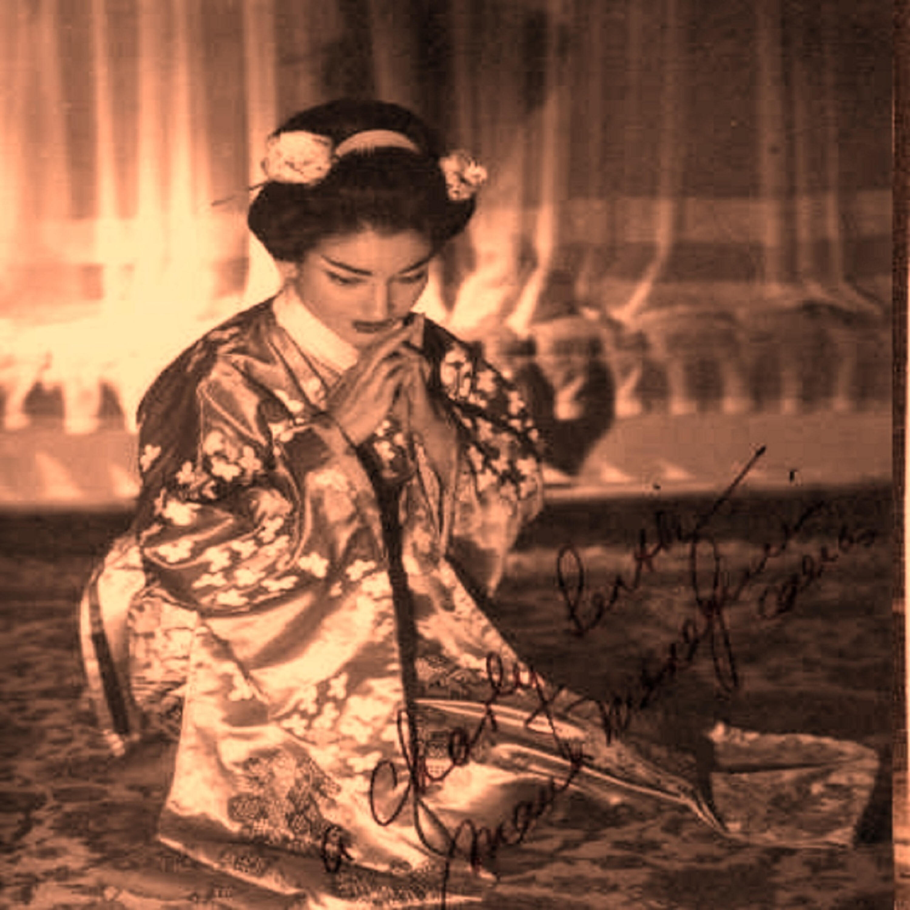 Maria Callas, Lucia Danieli, Nicolai Gedda, Luisa Villa, Mario Borriello, Renato Ercolani, Plinio Clabassi, Enrico Campi - Madame Butterfly, Act III: 