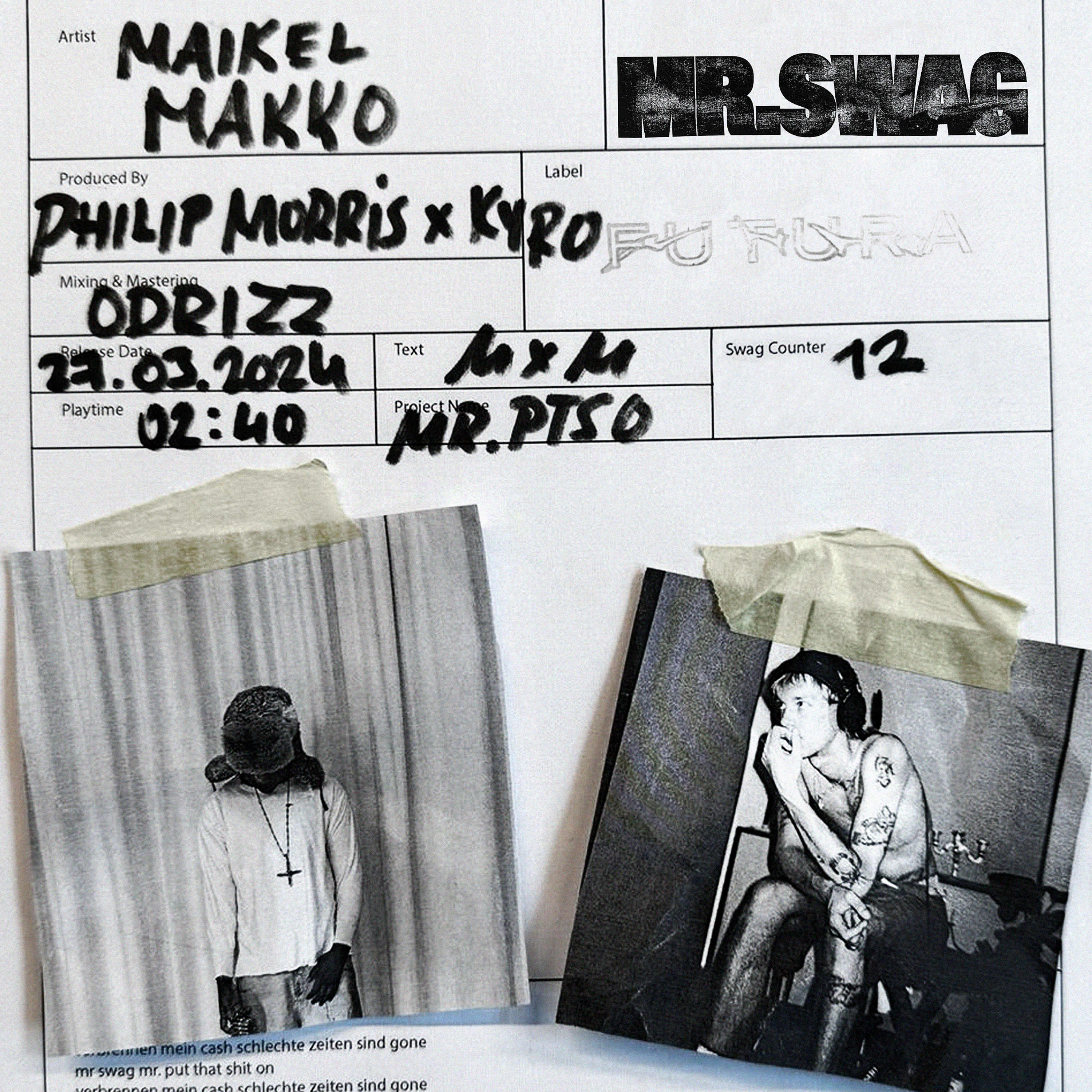 Релиз MR. SWAG (feat. makko)