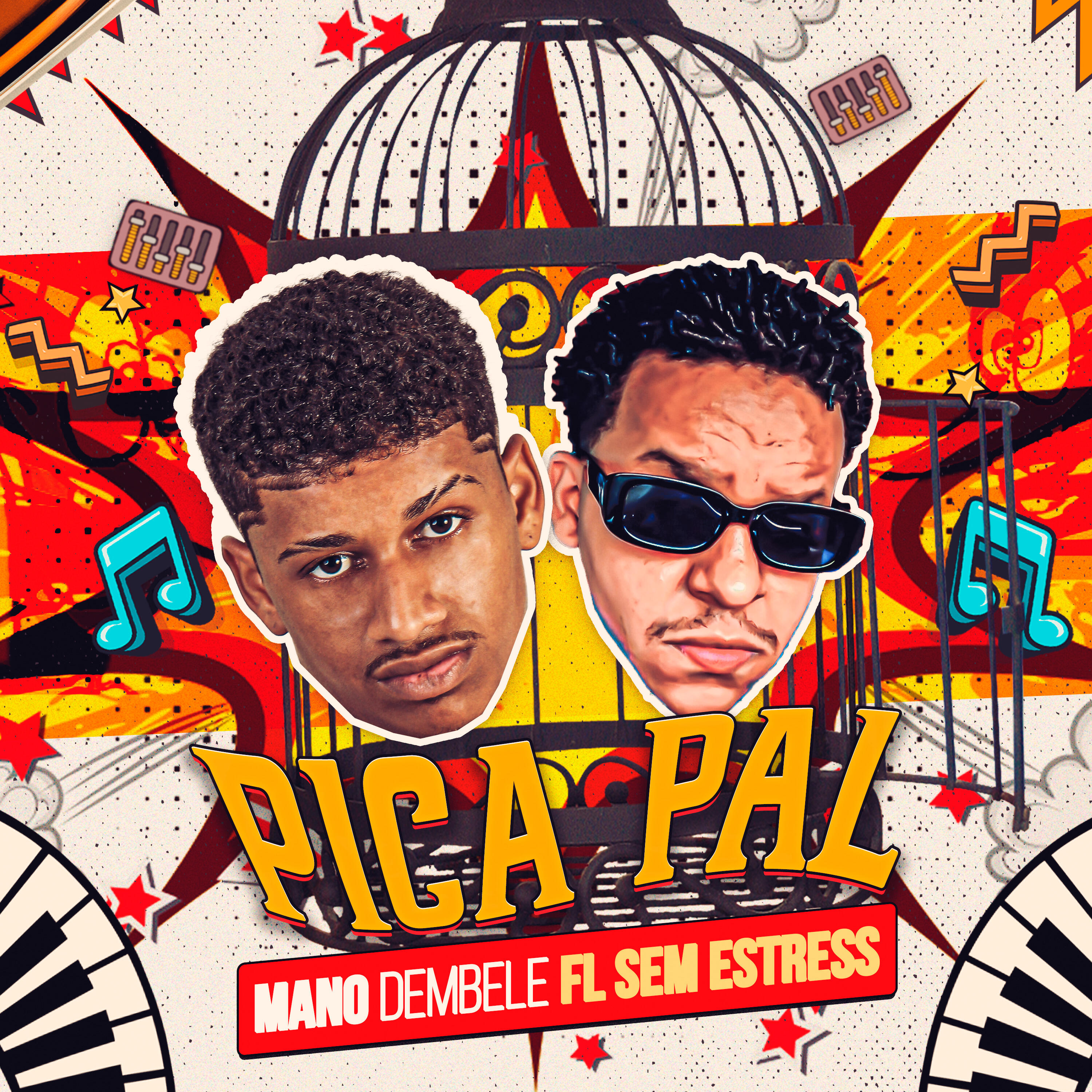 Скачать песню Mano dembele, Fl Sem Estresse - Pica Pal бесплатно в MP3 для Android и iOS
