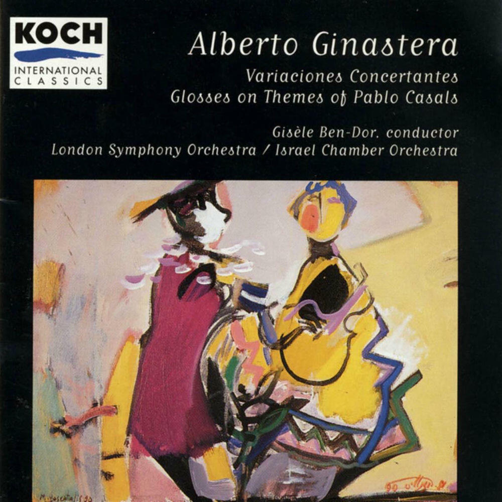 Релиз Ginastera: Glosses On Themes Of Pablo Casals; Variaciones Concertantes