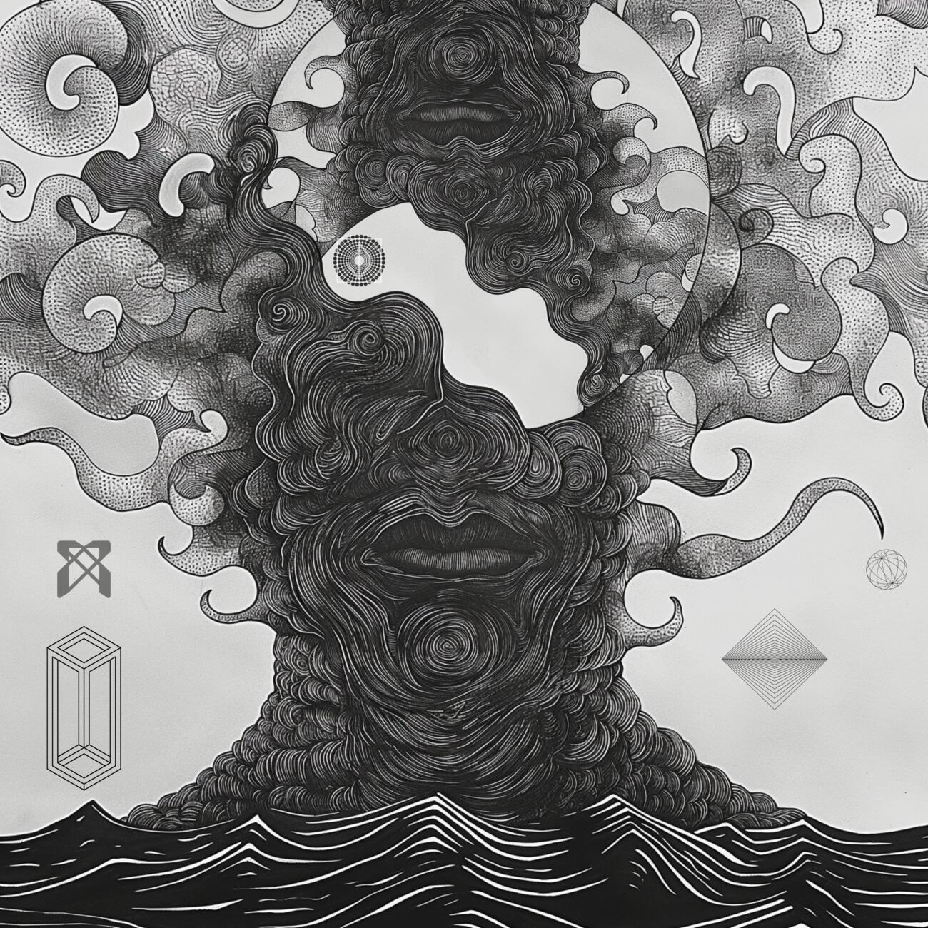 Релиз Staring at the Abyss, picture frames in mind