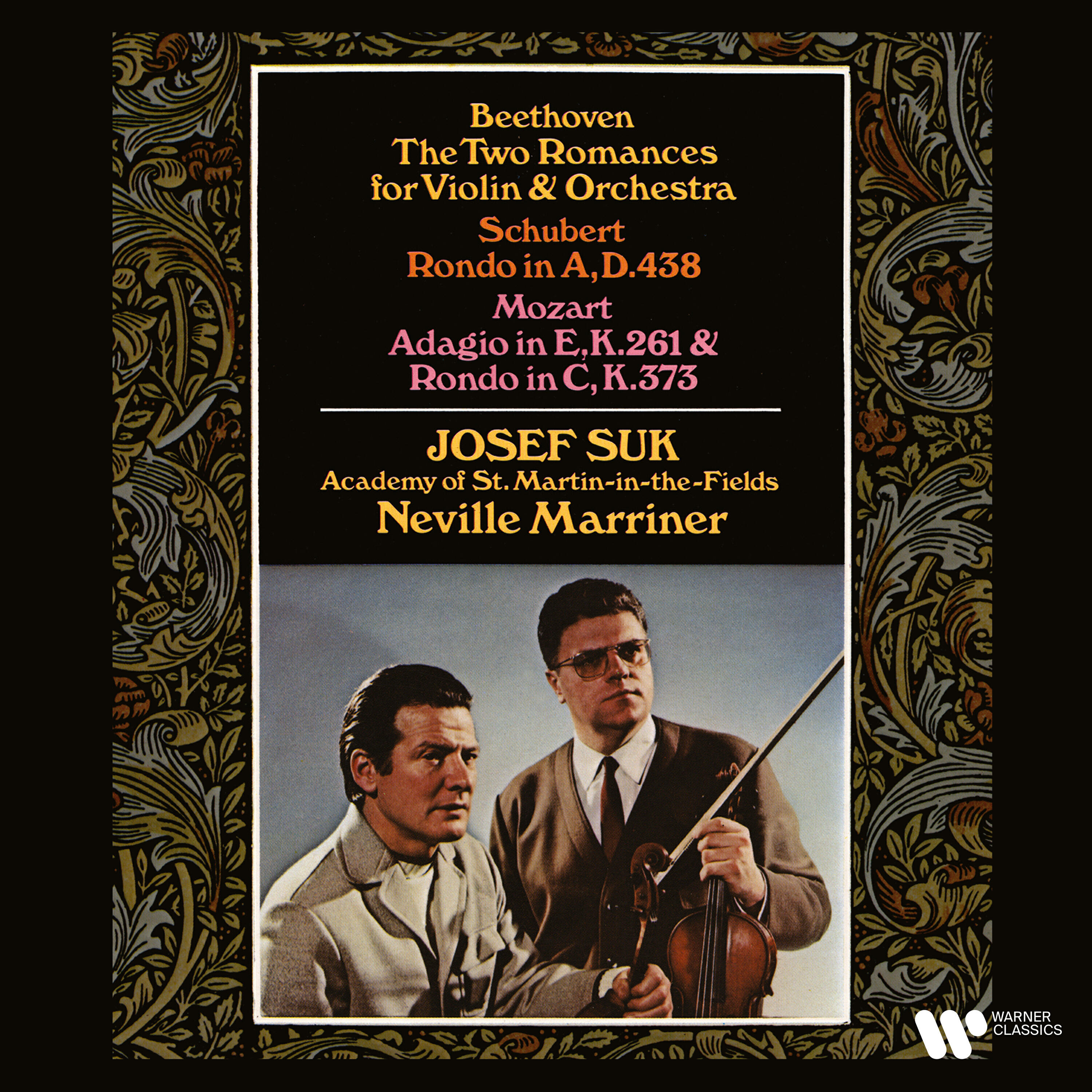 Релиз Beethoven: Romances for Violin and Orchestra - Schubert: Rondo, D. 438 - Mozart: Adagio, K. 261 & Rondo, K. 373