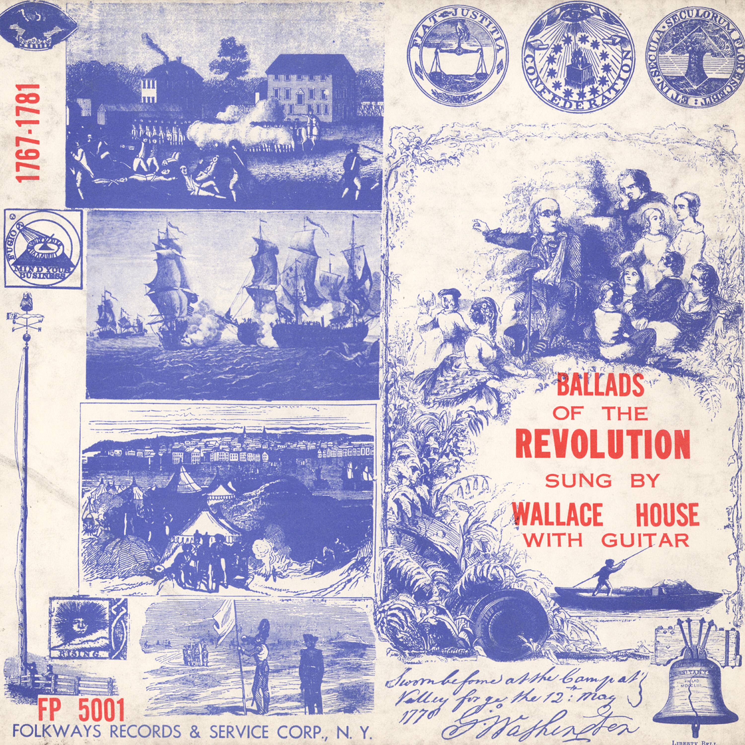 Релиз Ballads of the American Revolution, 1767-1781