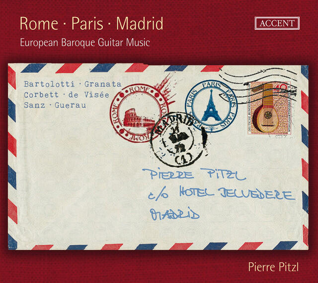 Релиз Rome - Paris - Madrid: European Baroque Guitar Music