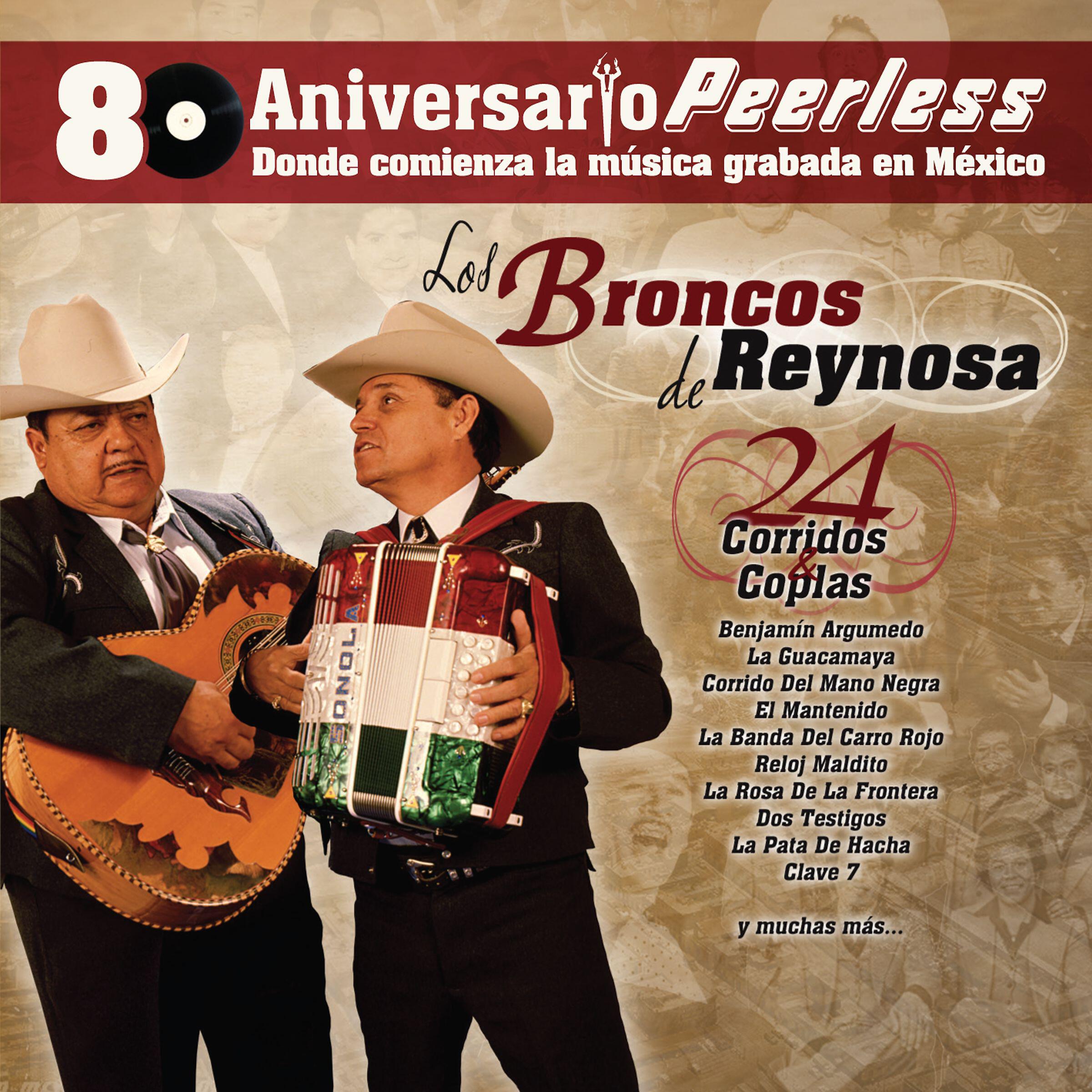 Релиз Peerless 80 Aniversario - 24 Corridos y Coplas