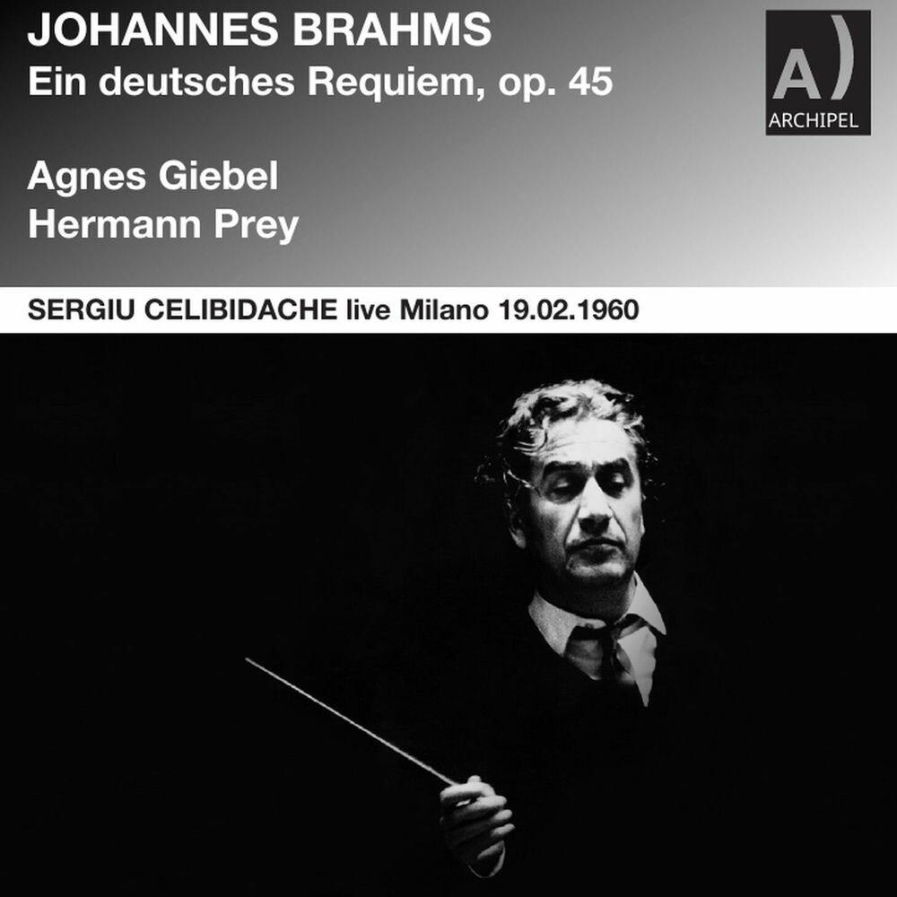 Релиз Celibidache conducts ein Deutsches Requiem live 1960 (Live)