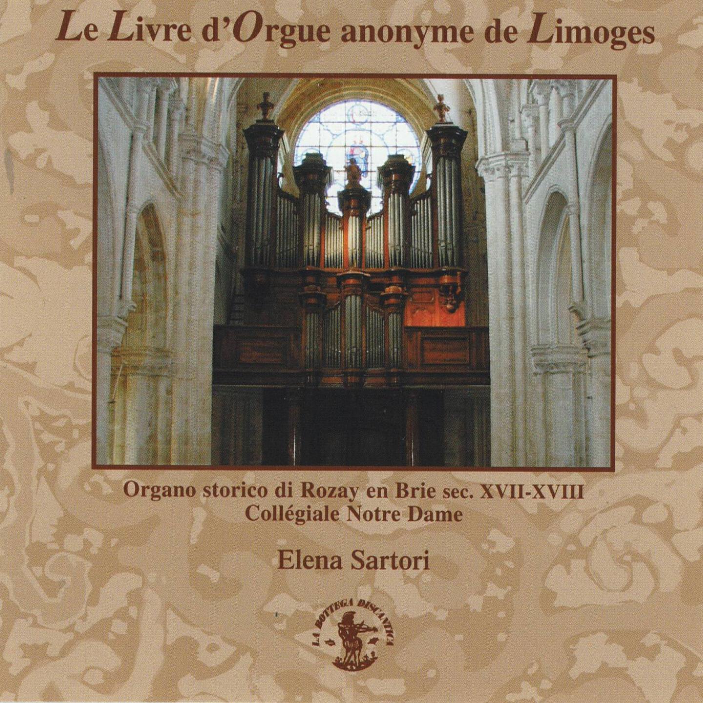 Релиз Le Livre d'Orgue anonyme de Limoges