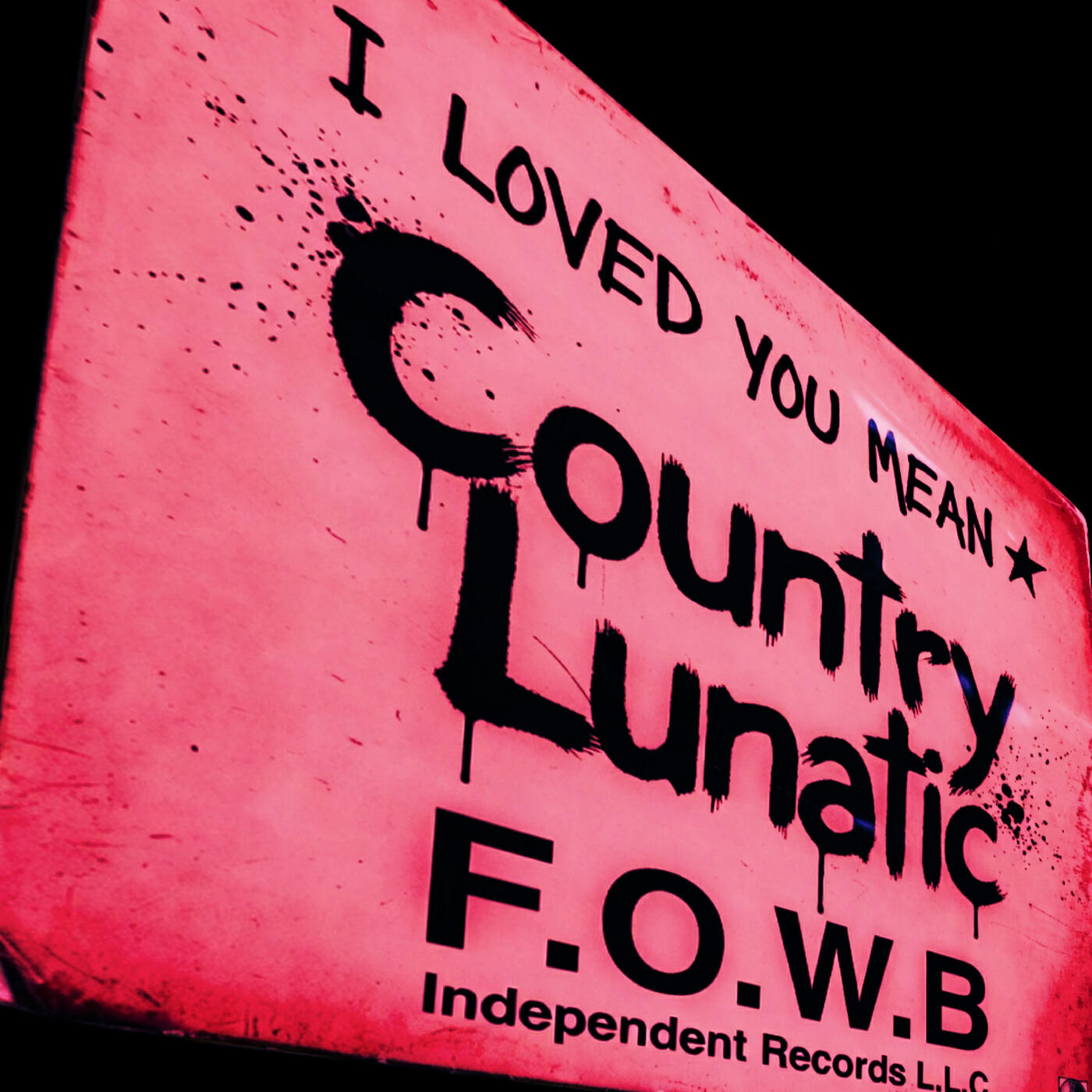 Релиз I Loved You Mean