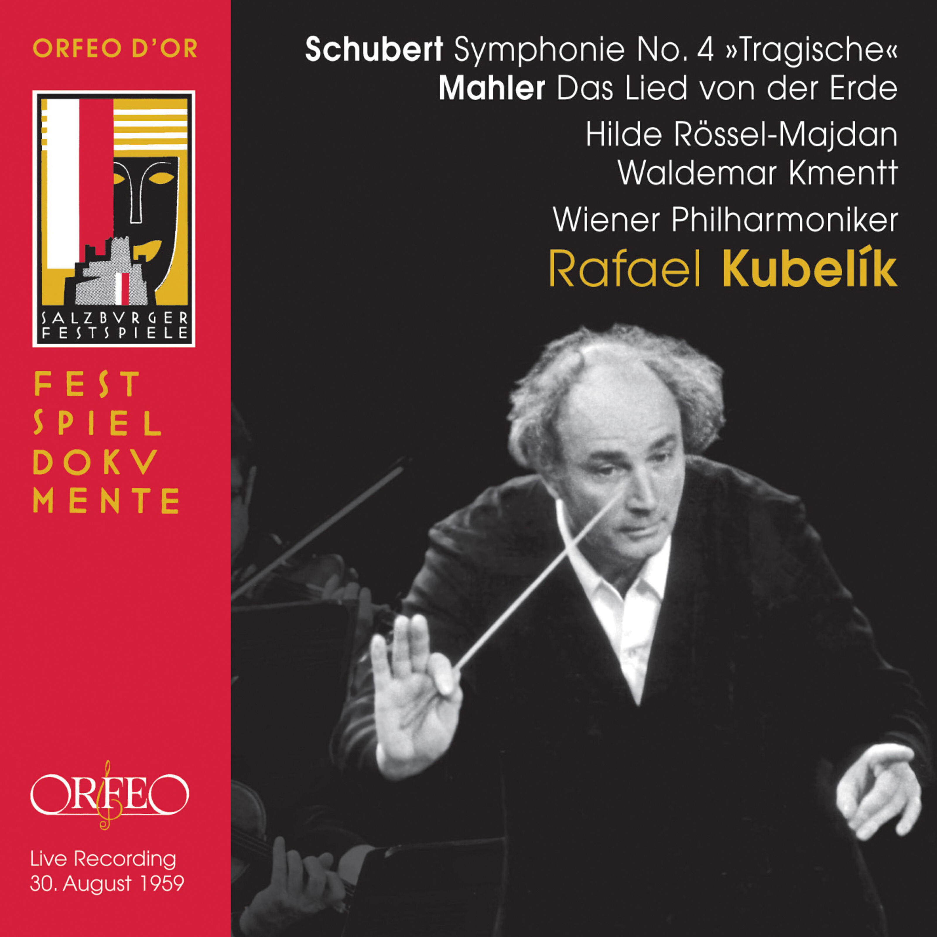 Релиз Schubert: Symphony No. 4 in C Minor, D. 417 "Tragic" - Mahler: Das Lied von der Erde