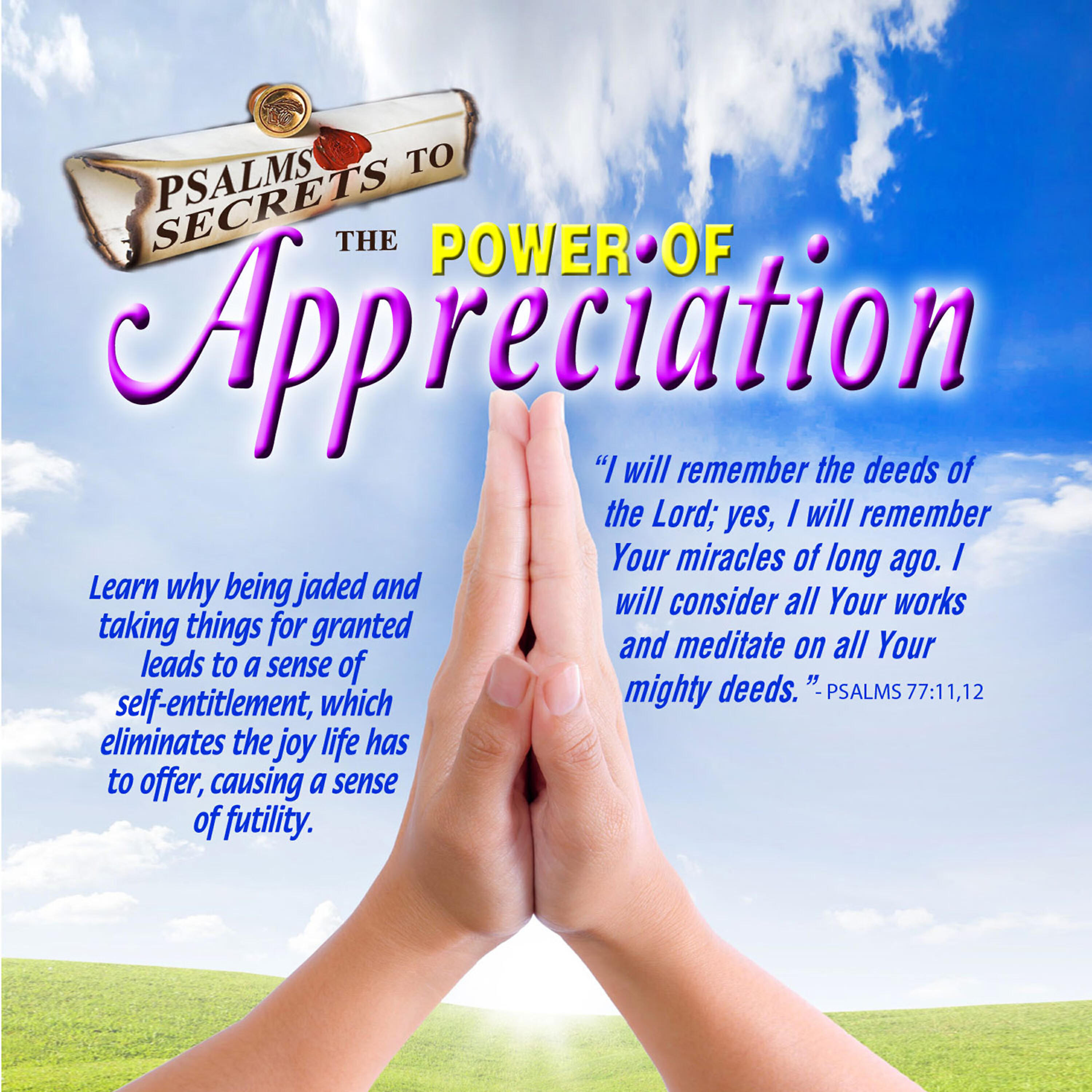 Релиз Psalms Secret's to the Power of Appreciation