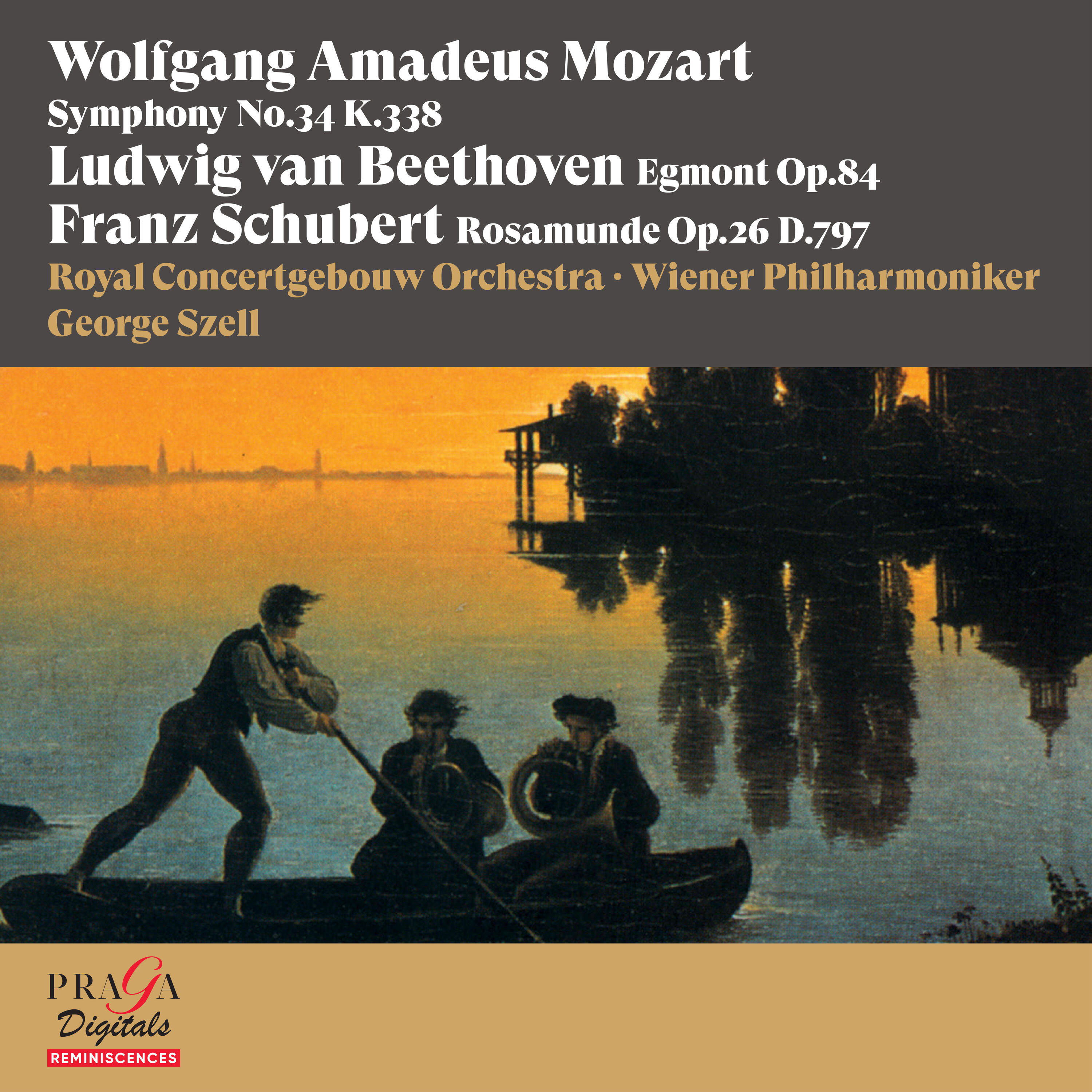 Релиз Wolfgang Amadeus Mozart: Symphony No. 34 - Ludwig van Beethoven: Egmont - Franz Schubert: Rosamunde