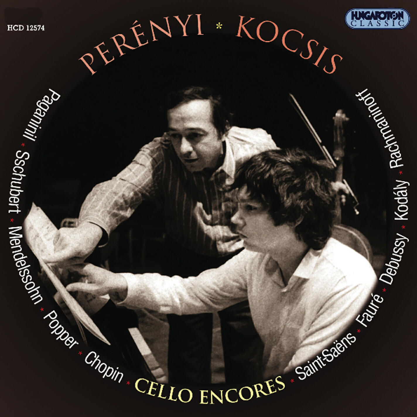Релиз Paganini / Schubert / Mendelssohn / Popper / Chopin / Granados / Fauré: Cello Encores