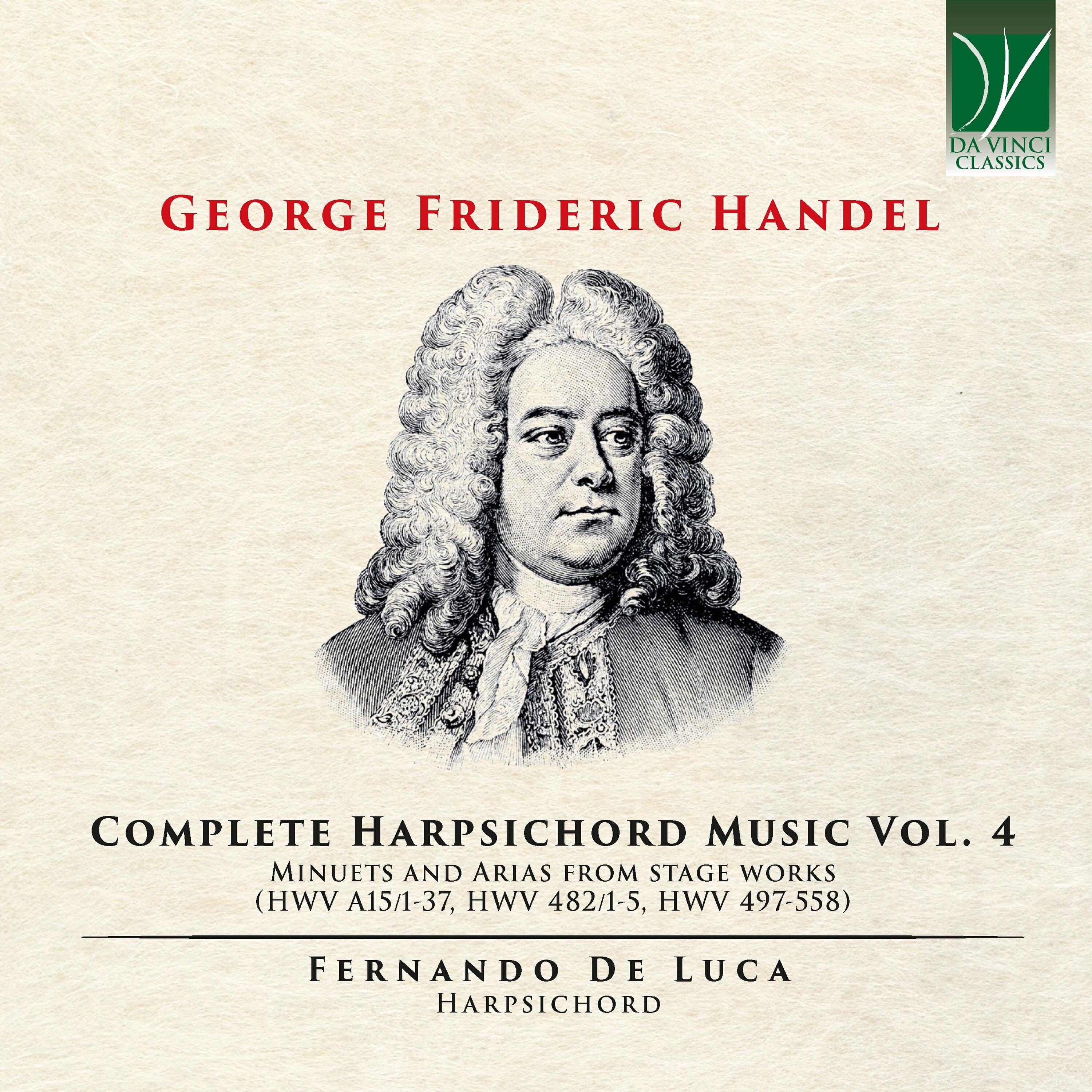 Релиз Handel: Complete Harpsichord Music Vol. 4