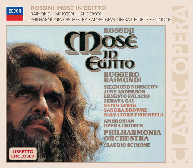 Релиз Rossini: Mosè in Egitto
