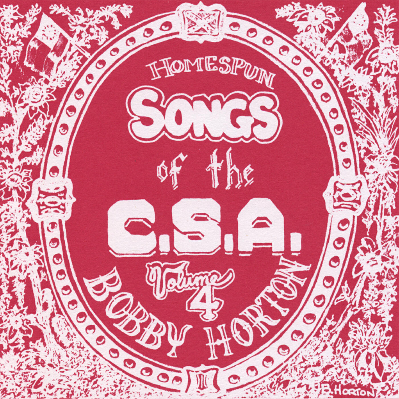 Релиз Homespun Songs of the C. S. A., Volume 4