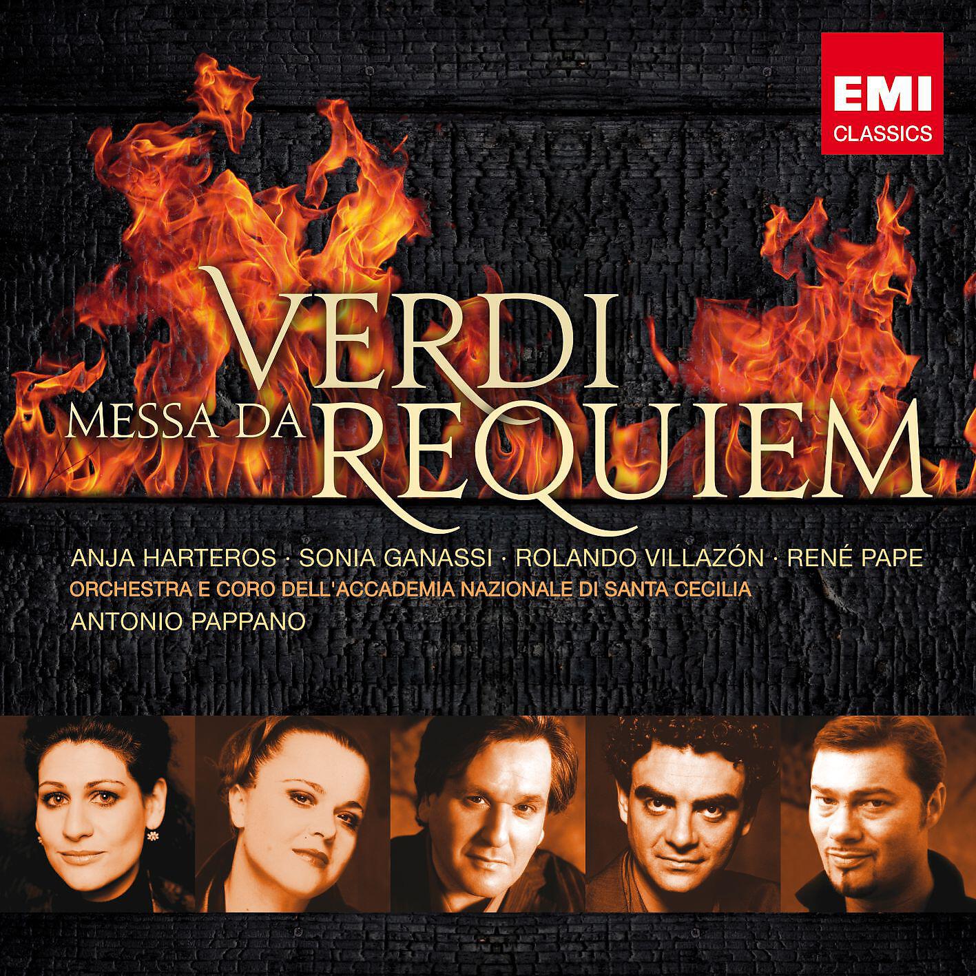 Antonio Pappano, Anja Harteros, Sonia Ganassi, Rolando Villazon, René Pape, Coro dell'Accademia Nazionale di Santa Cecilia, Orchestra dell' Accademia Nazionale di Santa Cecilia, Roma - Messa da Requiem, Requiem: Requiem